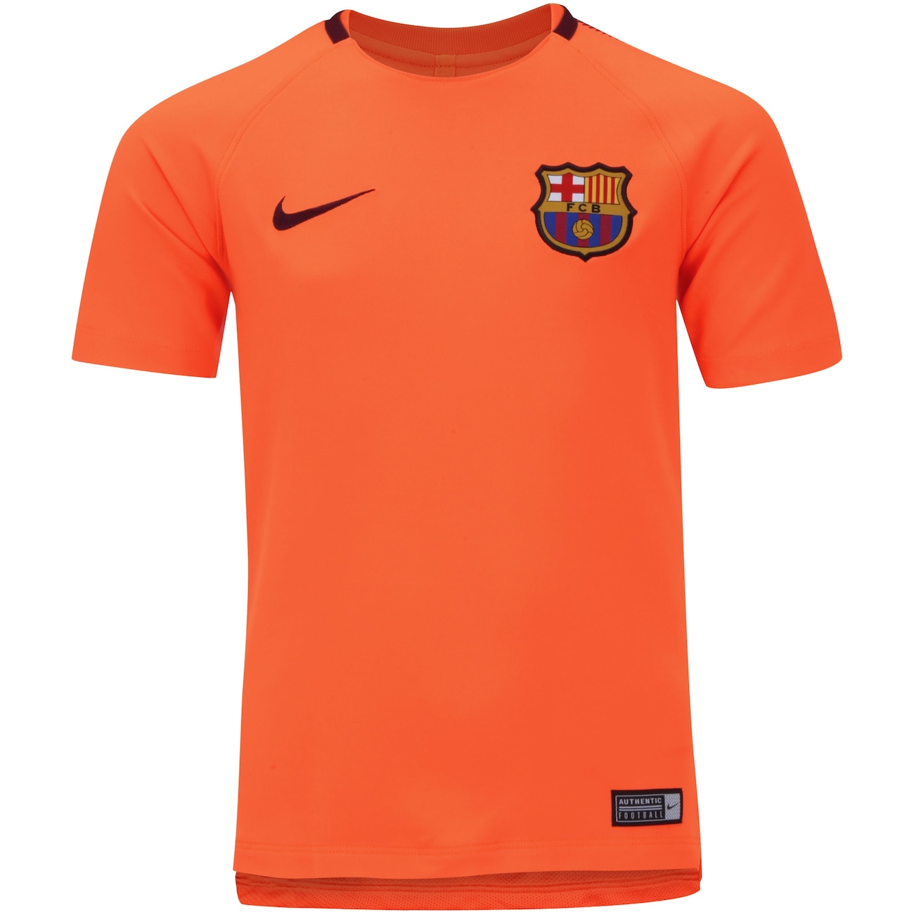 Camisa de Treino Barcelona 17/18 Nike - Infantil | Centauro