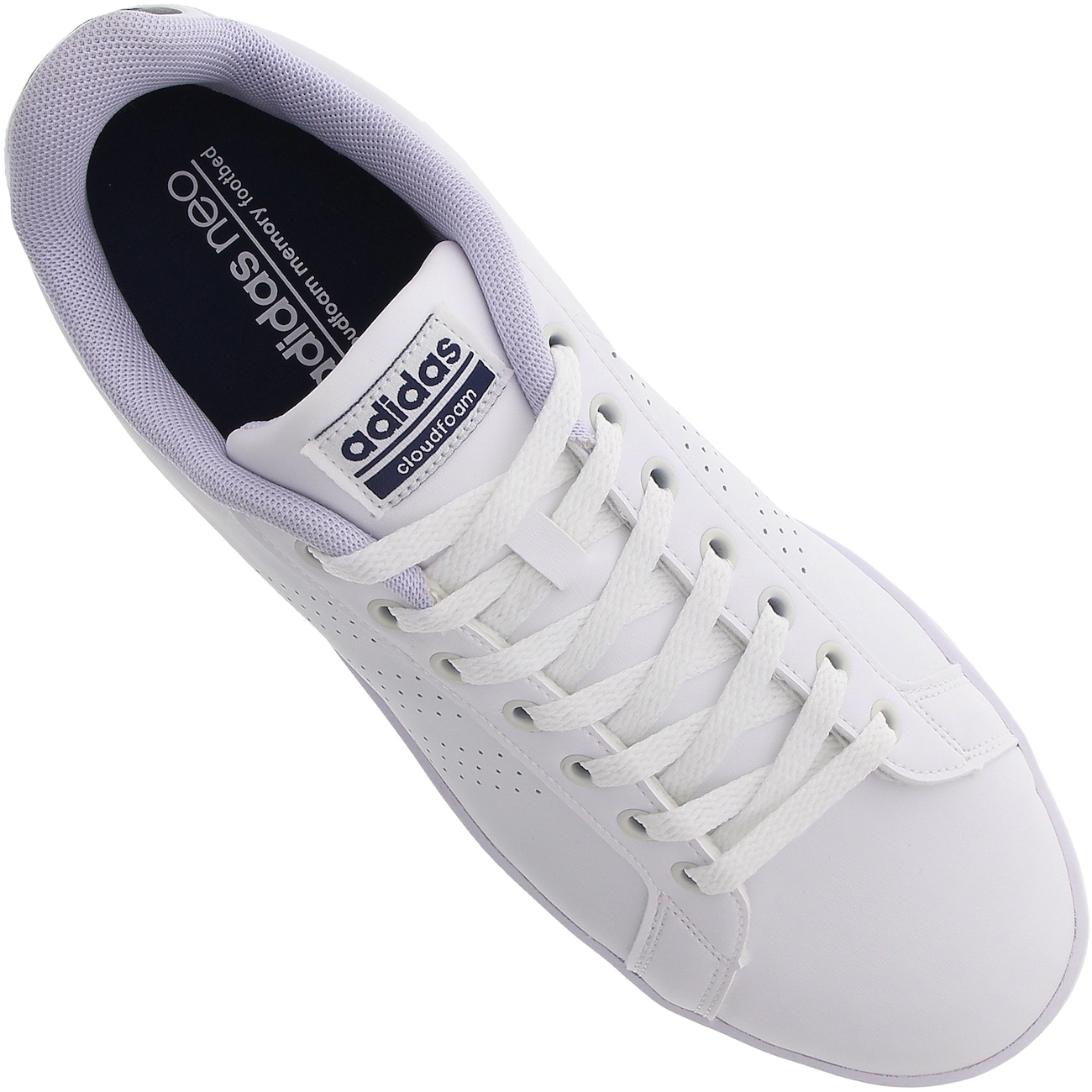 Adidas advantage clearance clean trainers mens