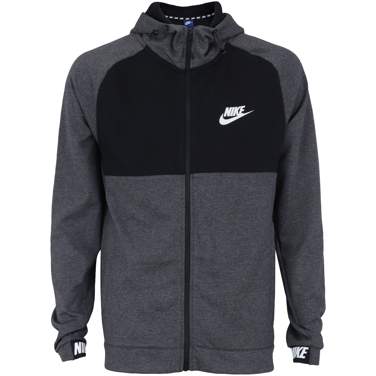 Jaqueta com Capuz Nike Sportswear AV15 Hoodie FZ FLC Masculina