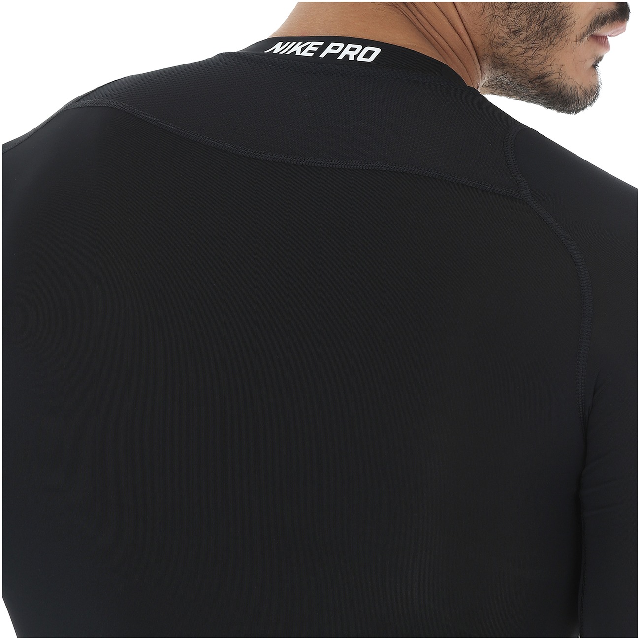 camiseta compressão nike pro manga longa masculina
