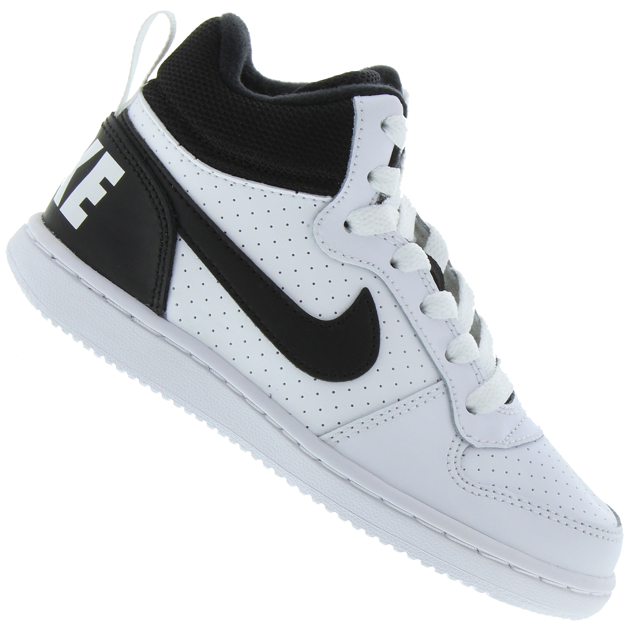 Tênis Cano Alto Nike Court Borough Mid - Infantil | Centauro