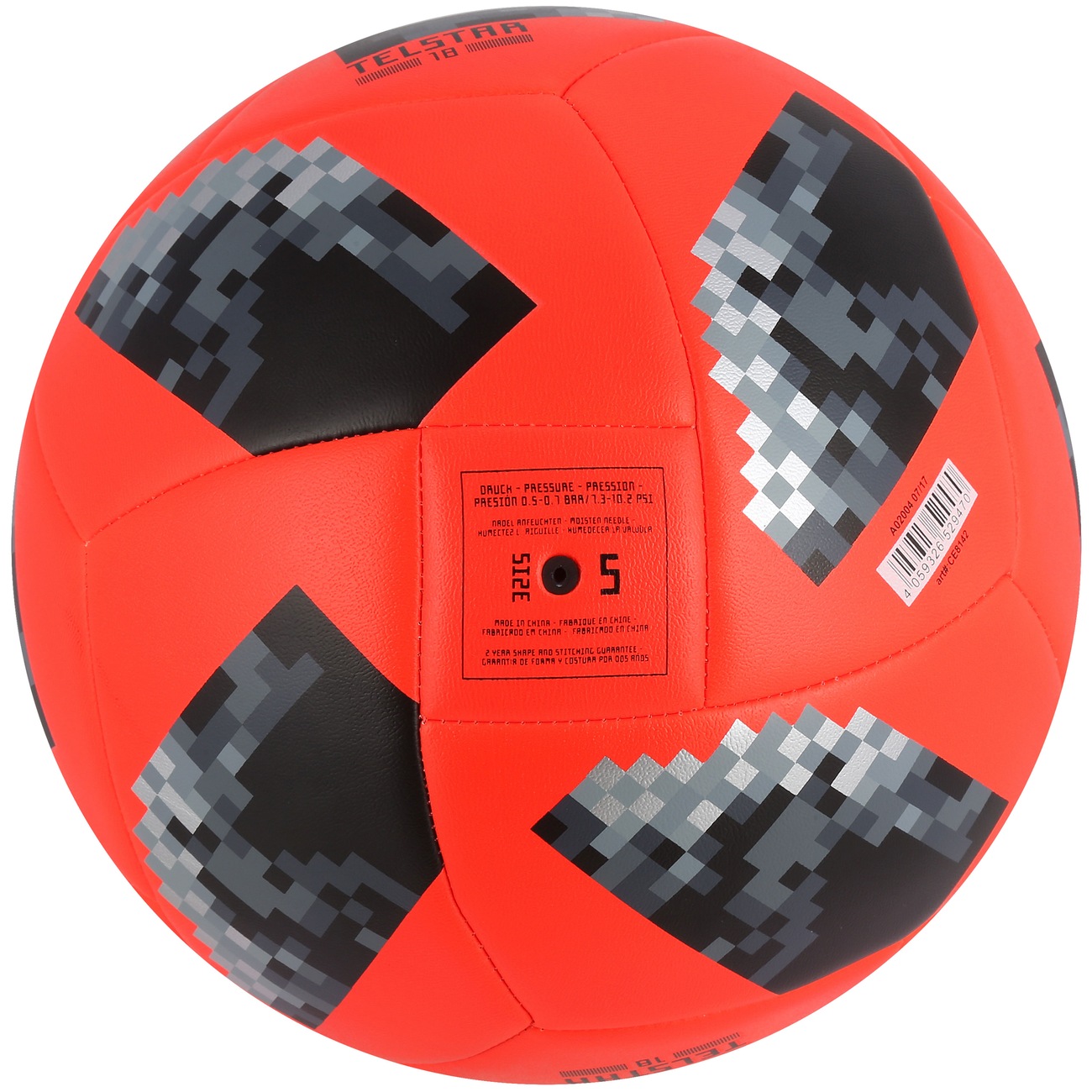 Bola de Futebol de Areia Telstar Oficial Copa do Mundo FIFA 2018