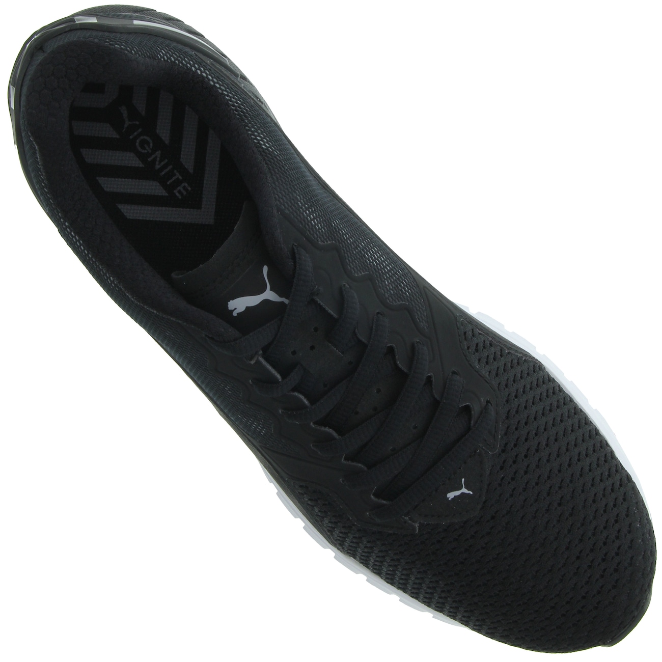 Black Ignite Dual Mesh Tênis Puma Ignite Dual Mesh Masculino Centauro