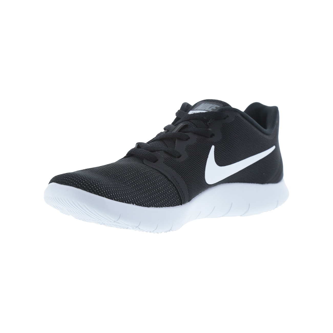 Nike flex contact 2 black hot sale running shoes