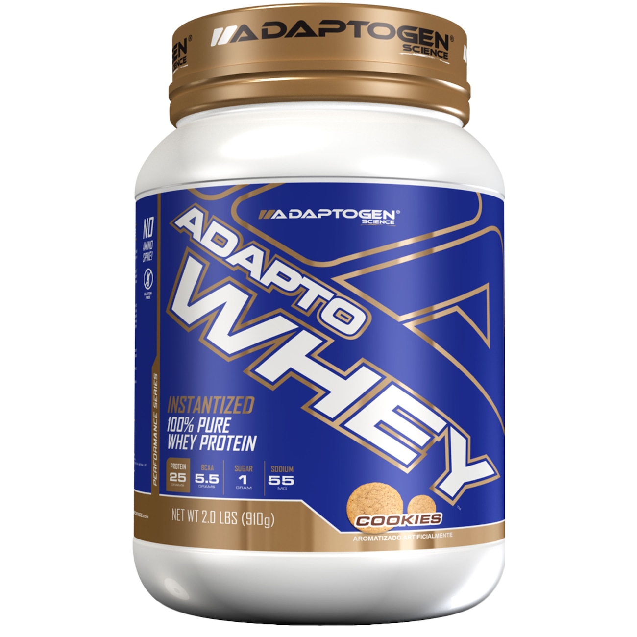 Adapto Whey Adaptogen Science - Cookies - 910g | Centauro