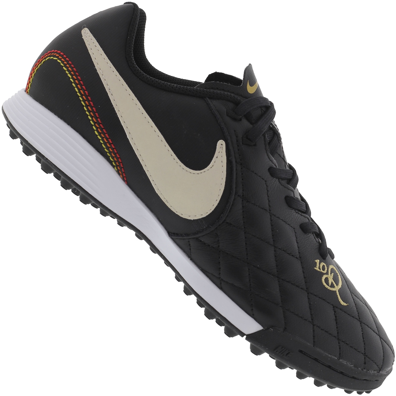 Chuteira Society Nike Tiempo Legend X 7 Academy 10R TF - Adulto