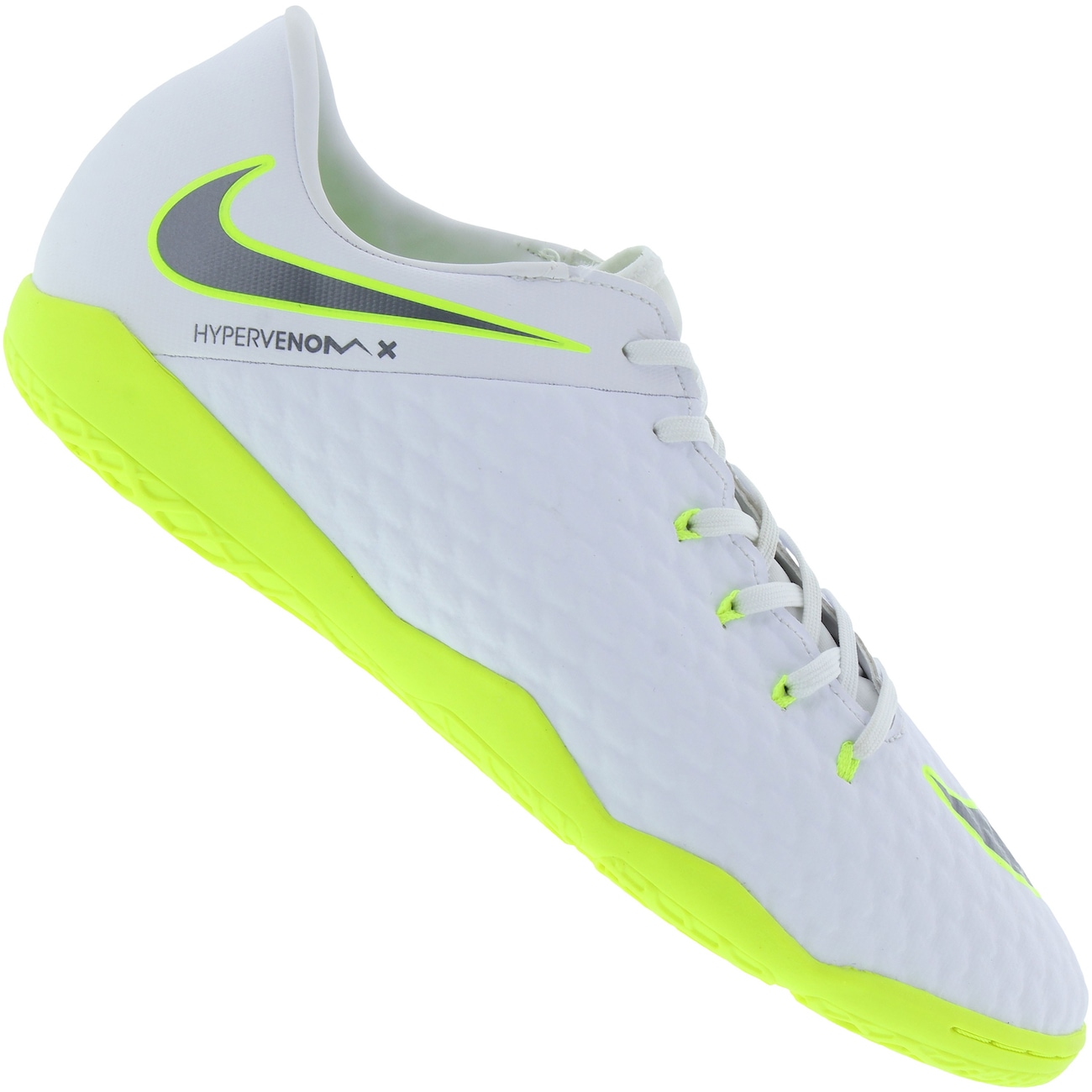 Chuteira Futsal Nike Hypervenom Phantom X 3 Academy IC - Adulto