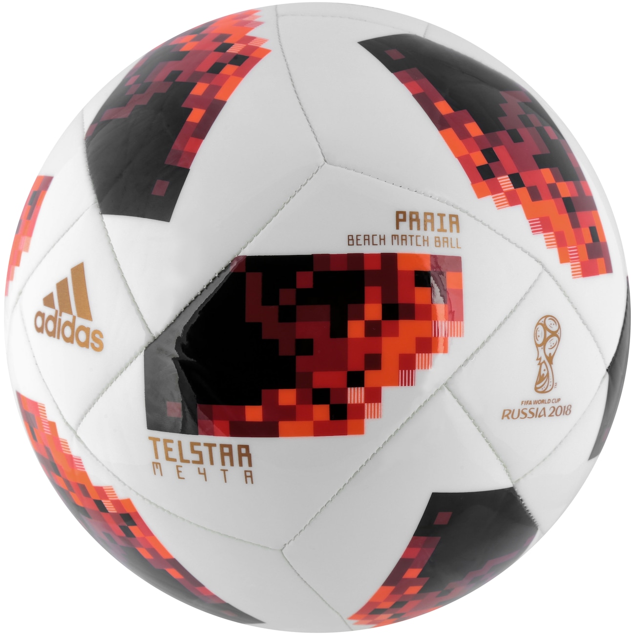 Bola de Futebol de Areia Telstar Oficial Finais da Copa do Mundo FIFA 2018  adidas