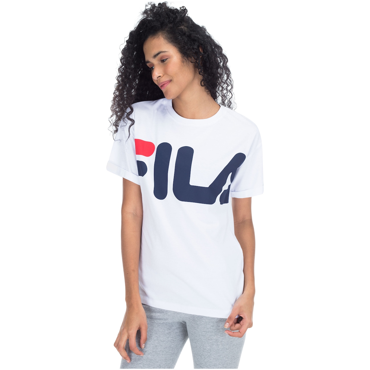 camiseta fila feminina centauro