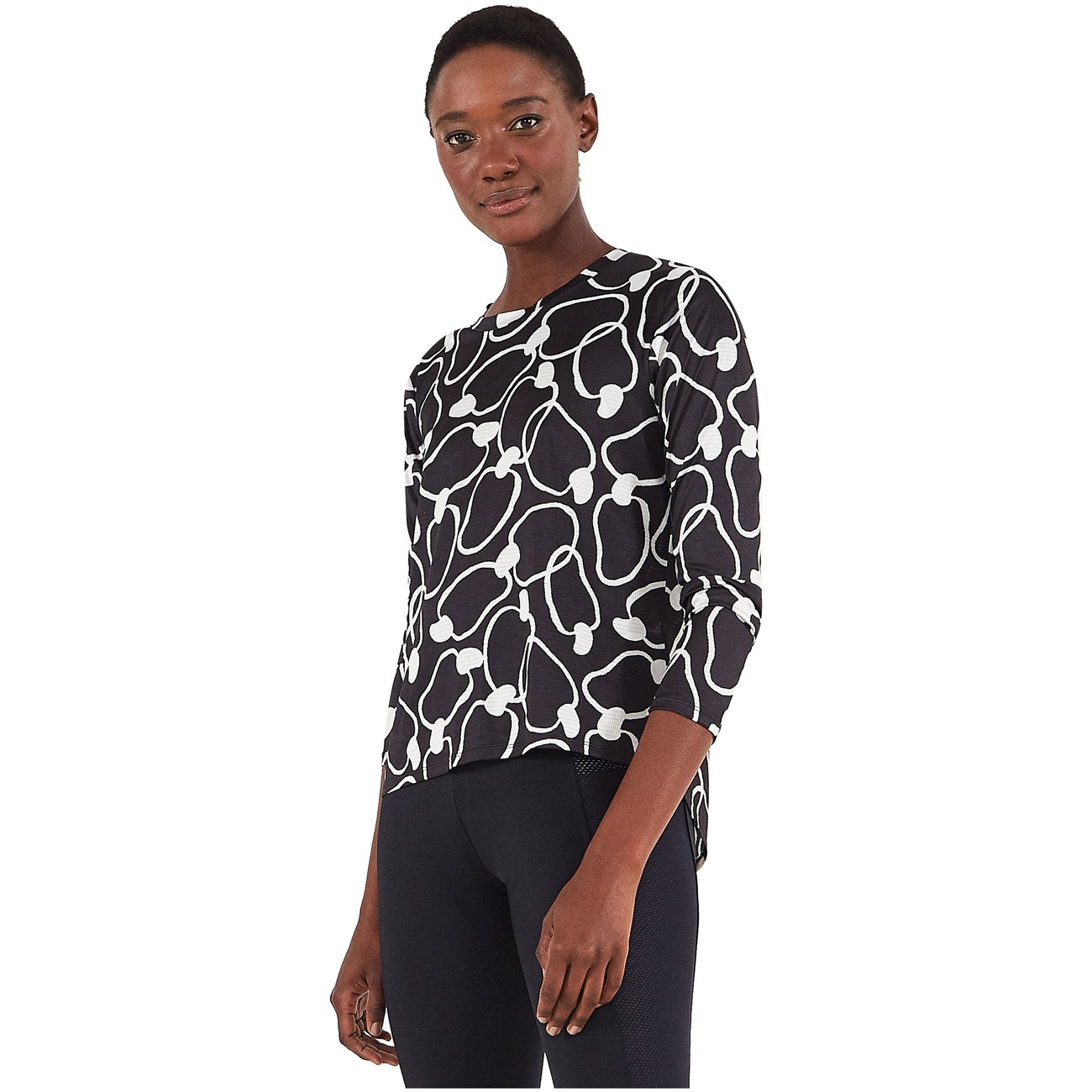 camiseta dry fit manga longa feminina