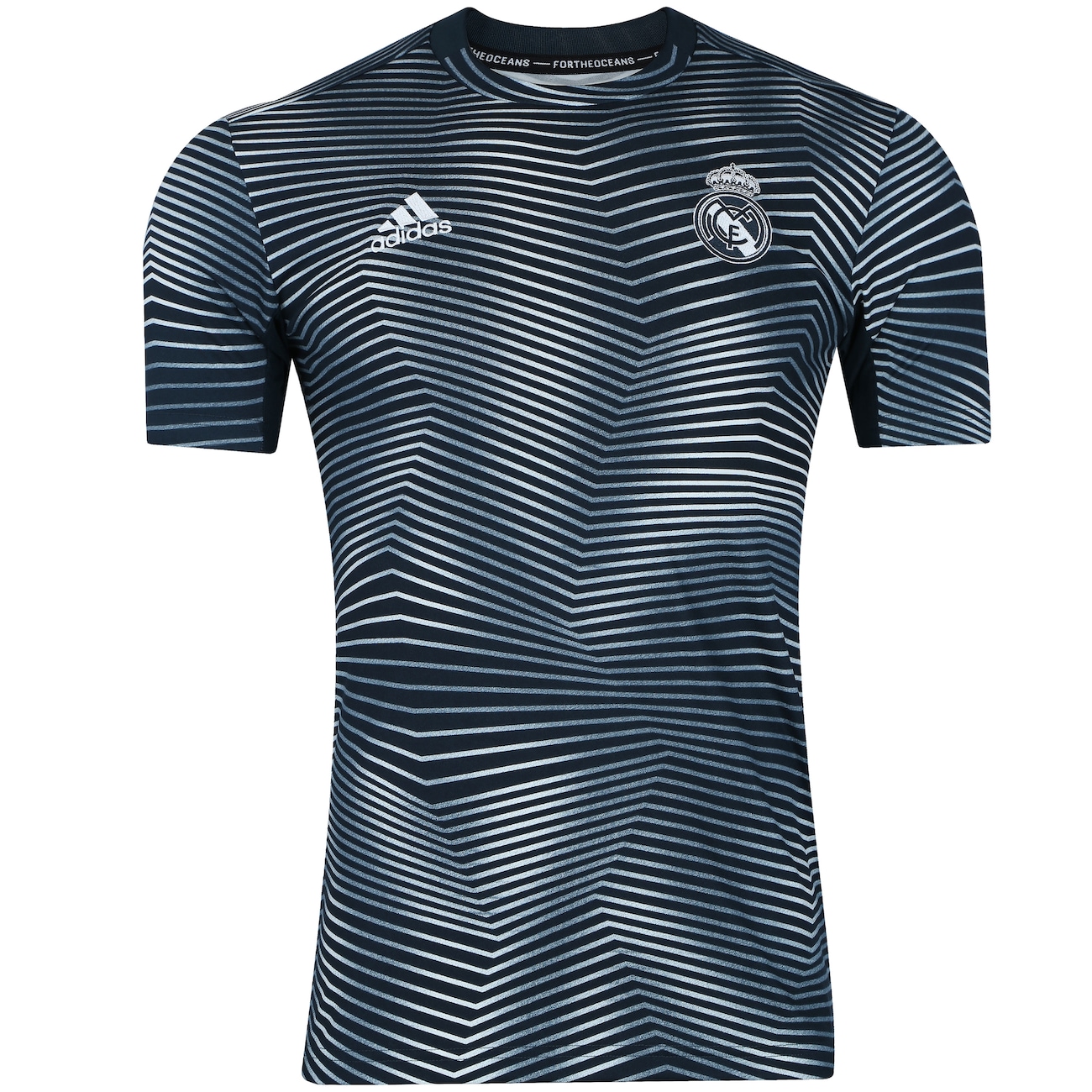 Camisa Pré-Jogo Real Madrid 18/19 adidas - Masculina | Centauro