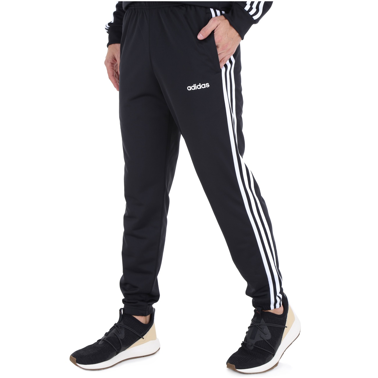 agasalho adidas back 2 basic 3s masculino