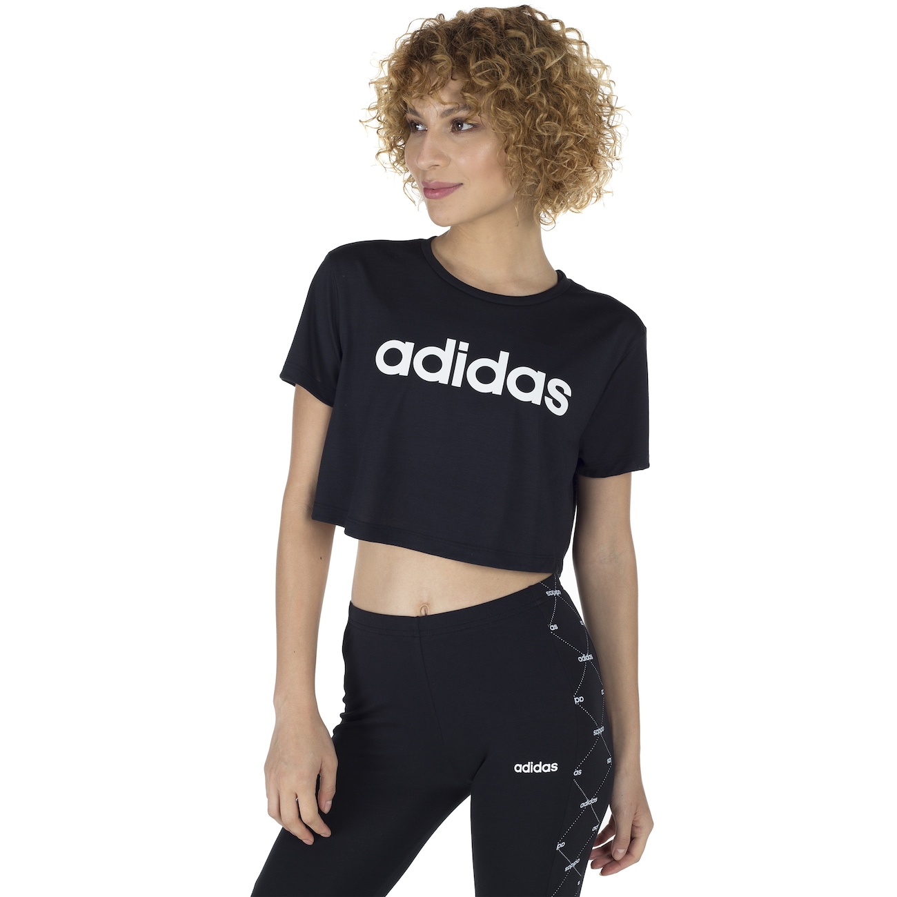 Blusa Cropped adidas D2M - Feminina | Centauro