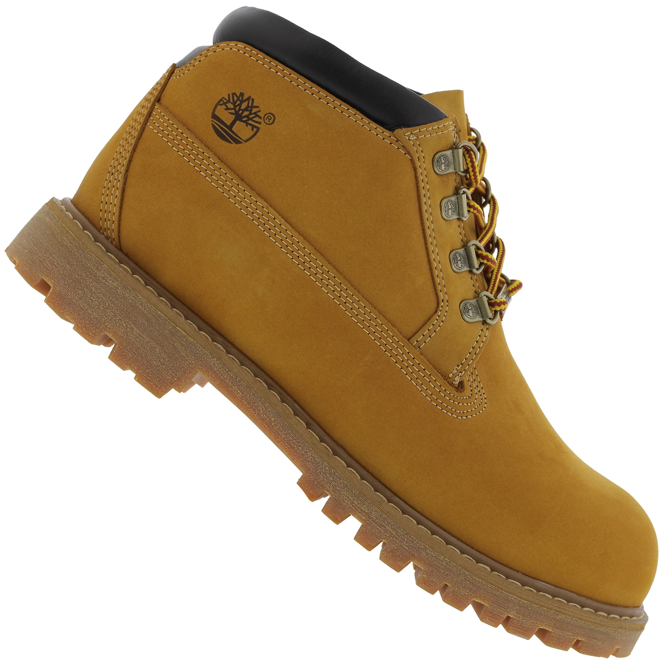 Bota Couro Timberland Bota Timberland Brooklyn Marrom Botinha Bota