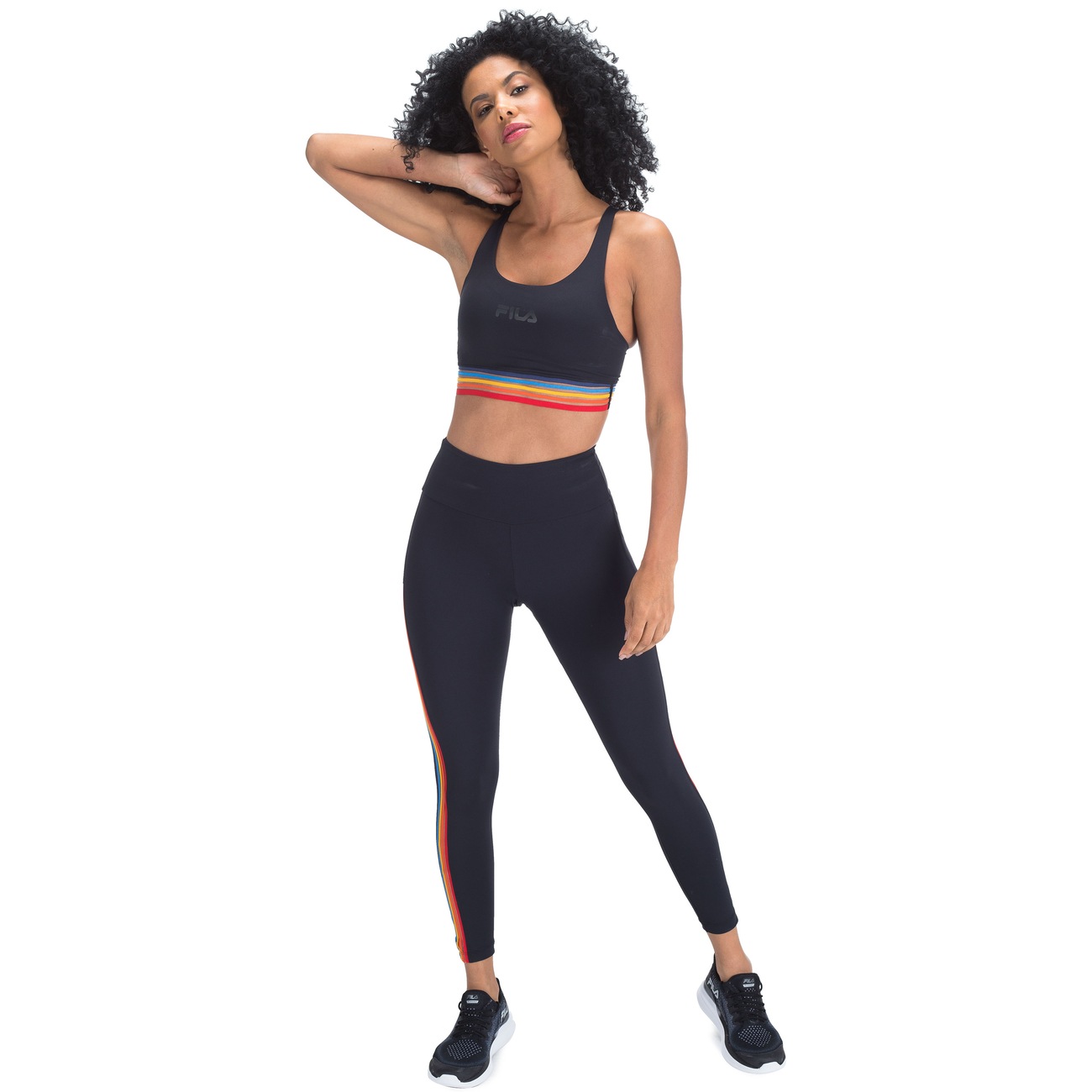 roupas fitness fila