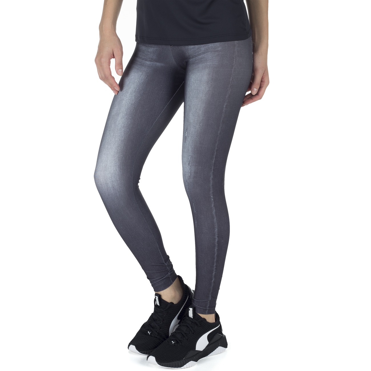 Calça Legging Jeans Live Feminina - Sportlins - Calçados e Esportes