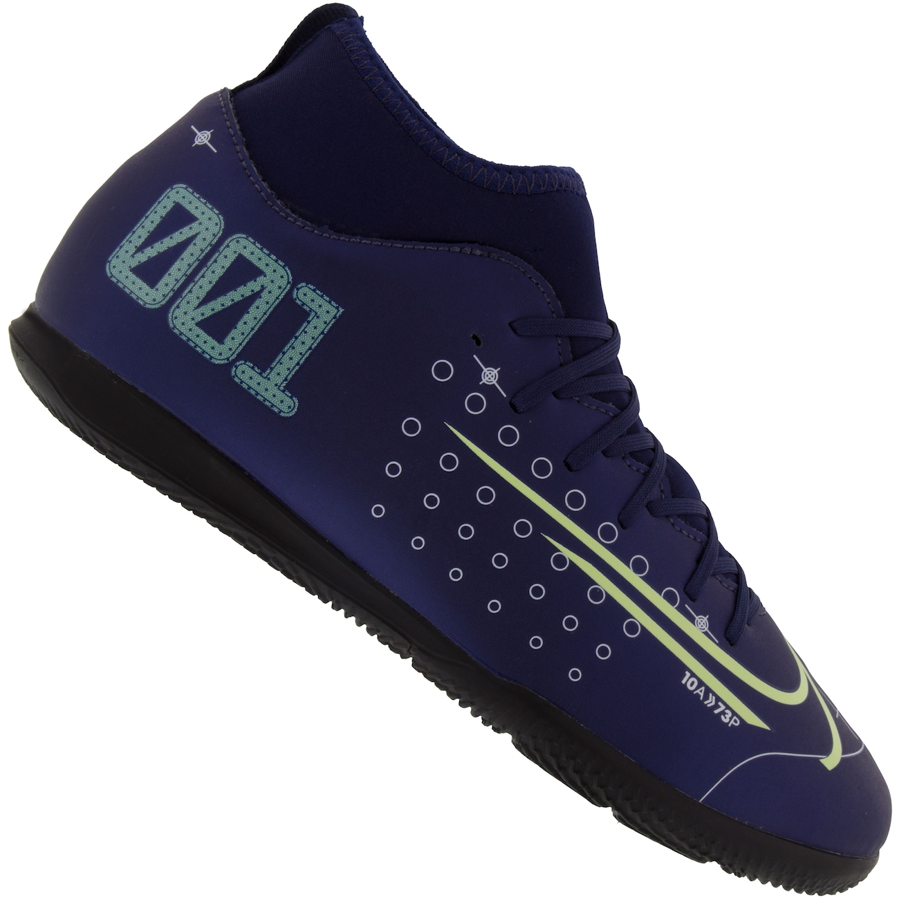 NIKE Mercurial Superfly Ⅶ Elite MDS IC Chuteira Futsal Nike Mercurial Superfly 7 Club MDS IC - Infantil