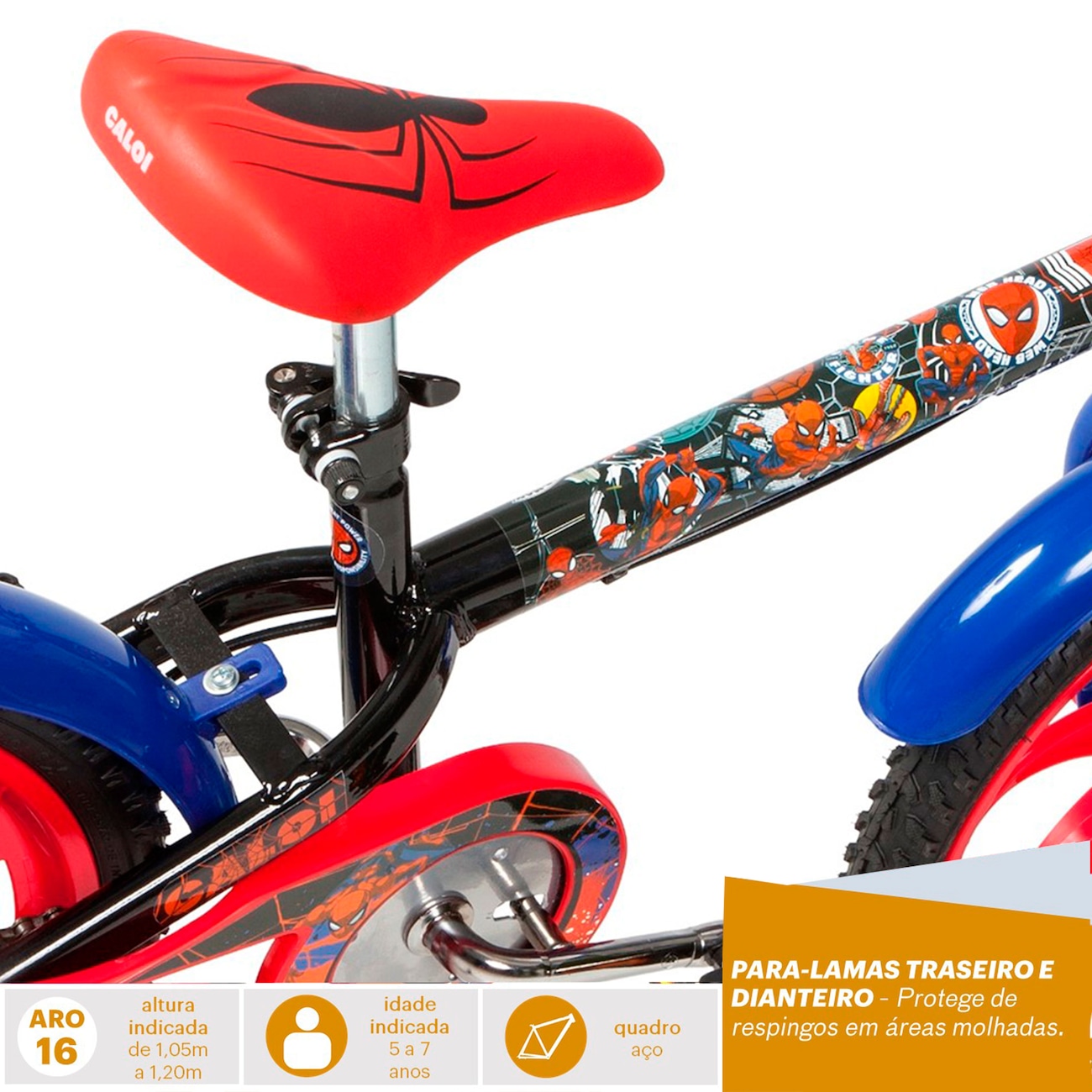 Spider Man Bicicleta 14 AÃ±os Bicicleta Criança Que Aro De