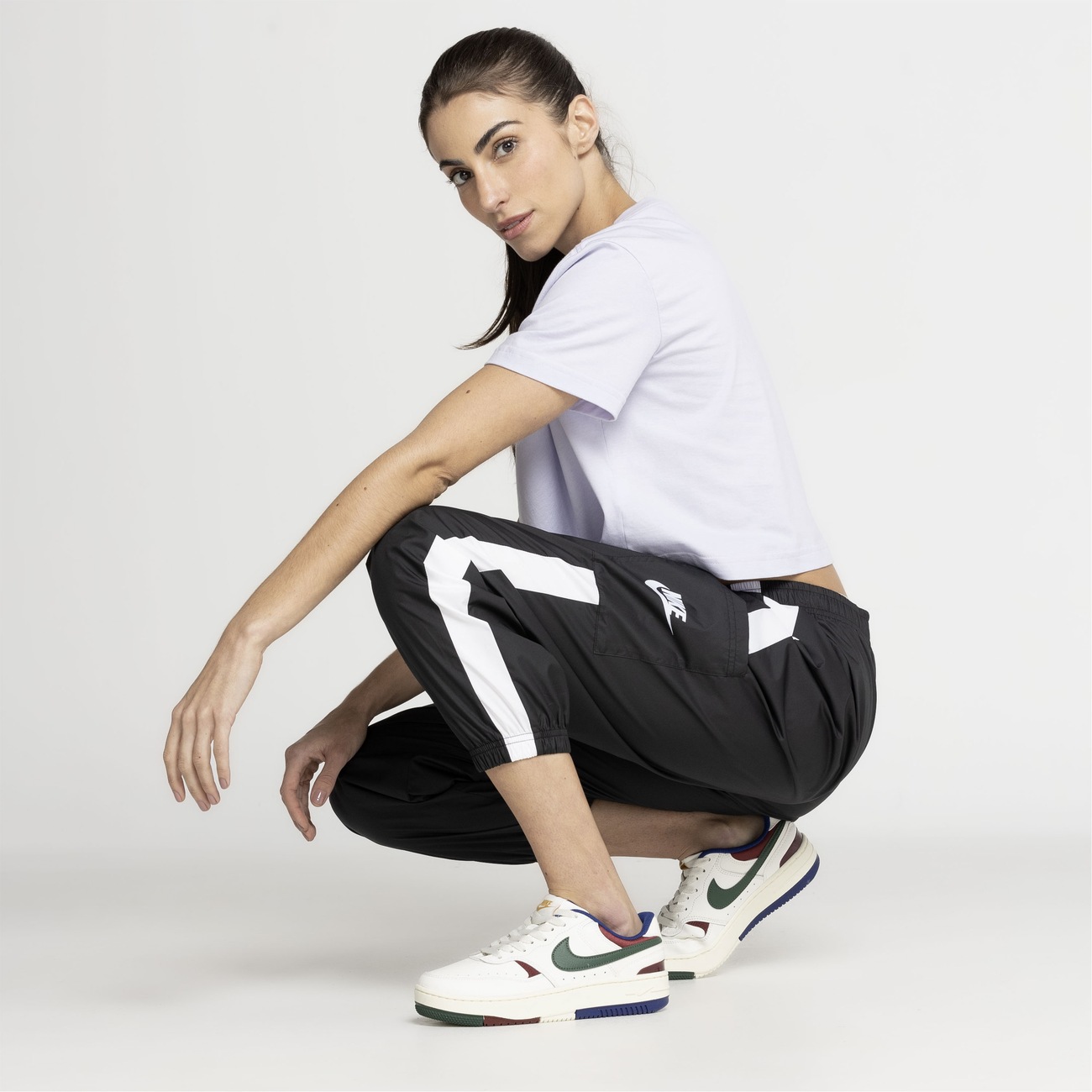 calça nike sportswear woven feminina