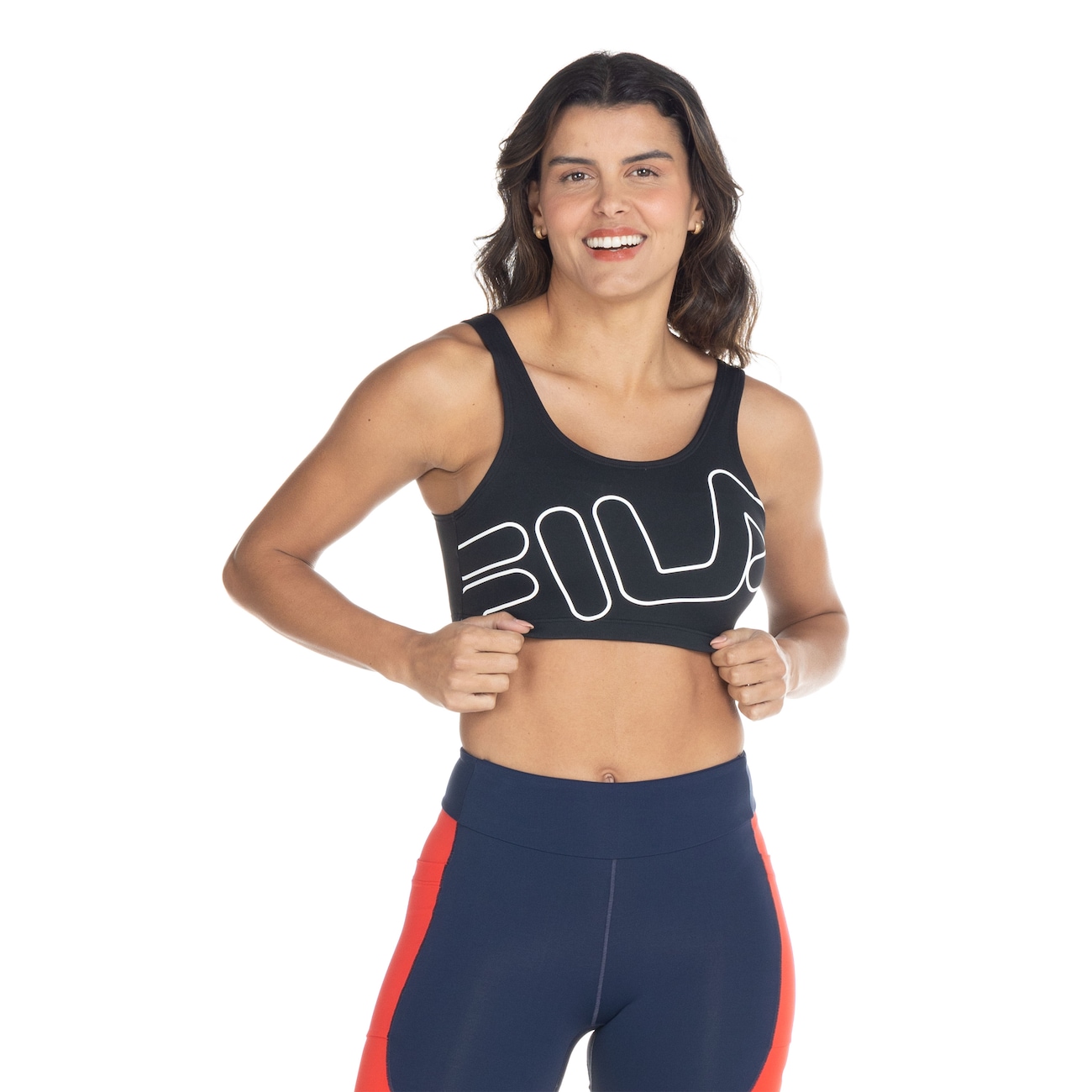 Top Fitness com Bojo Fila Essential II - Adulto