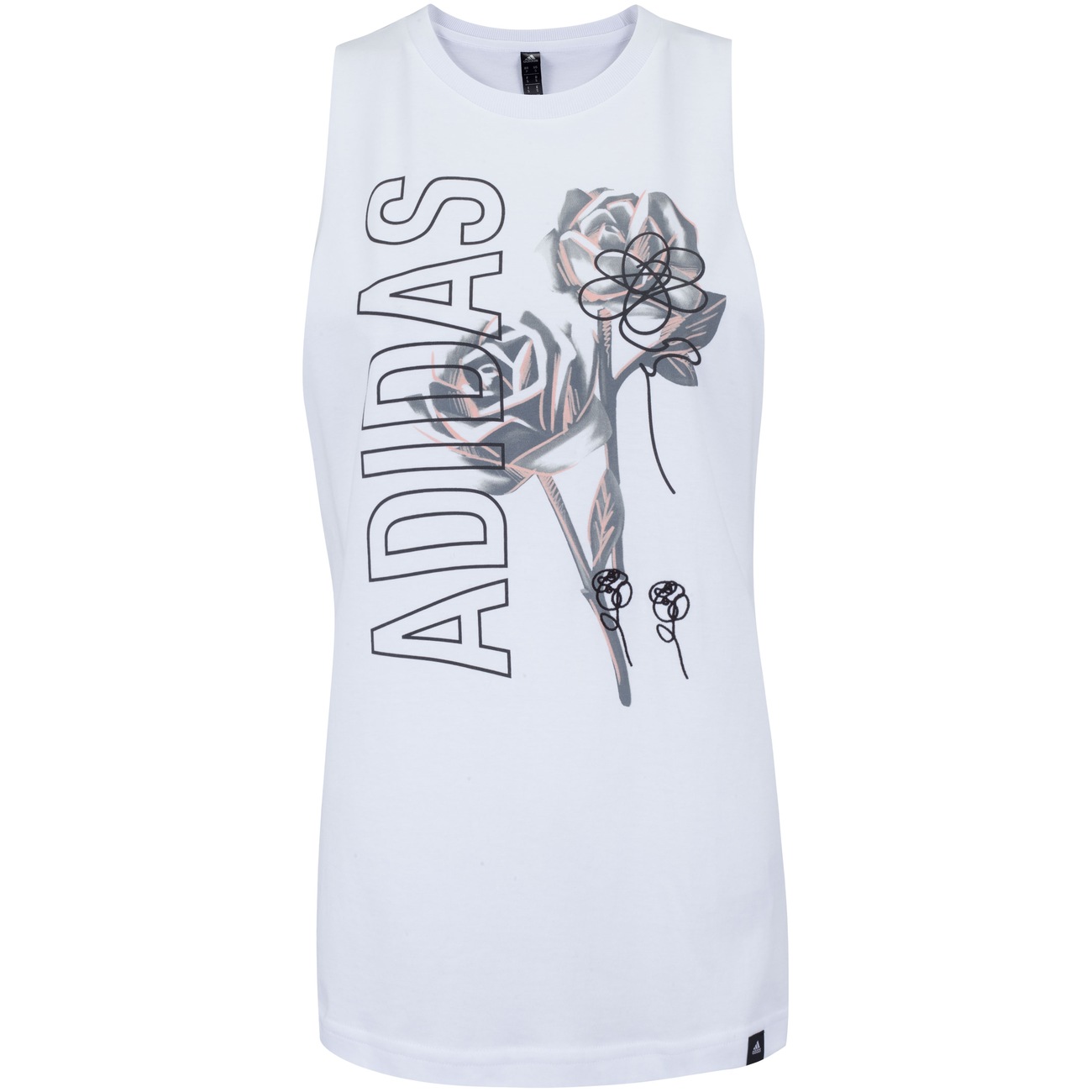 regata adidas feminina floral