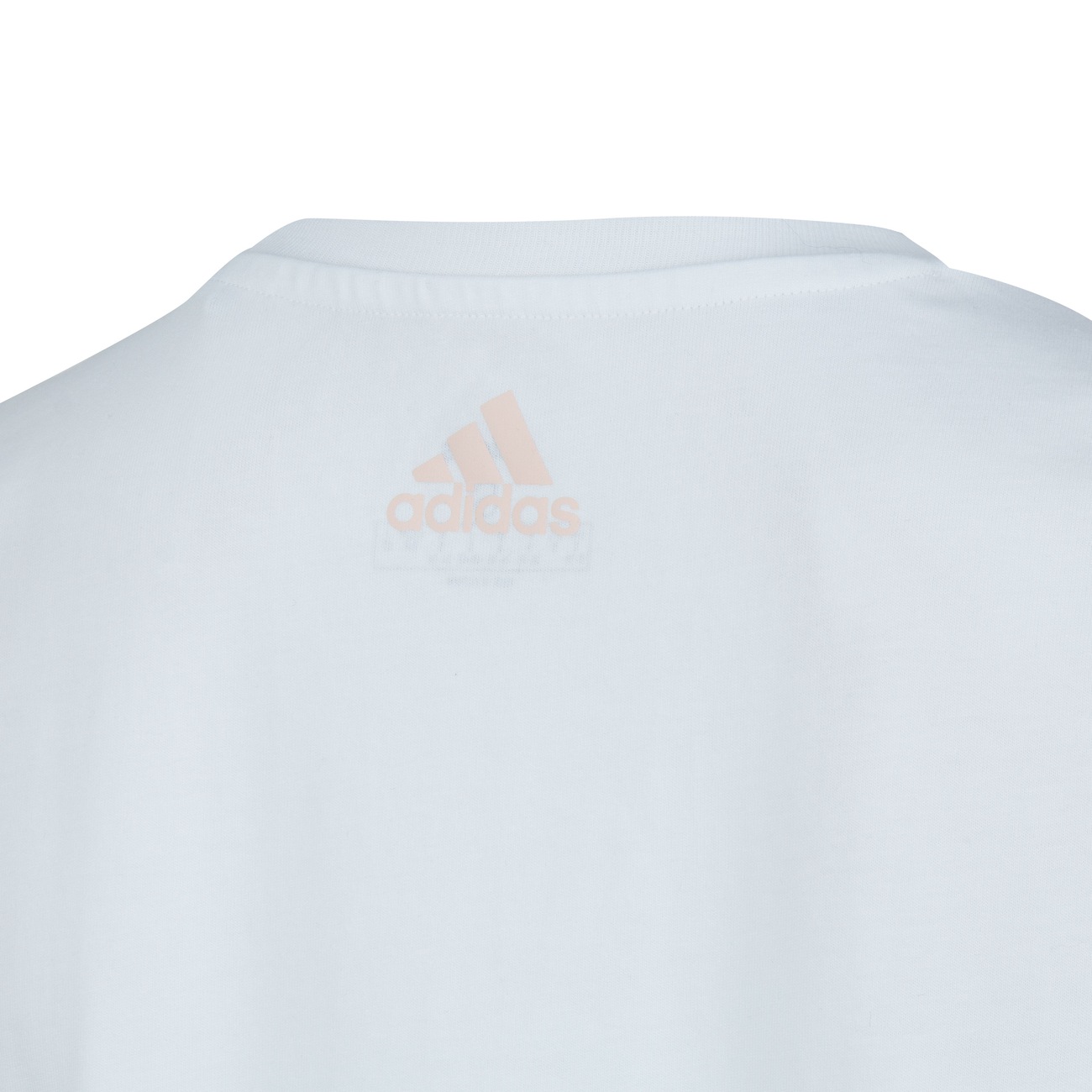 camiseta adidas big logo vazado feminina