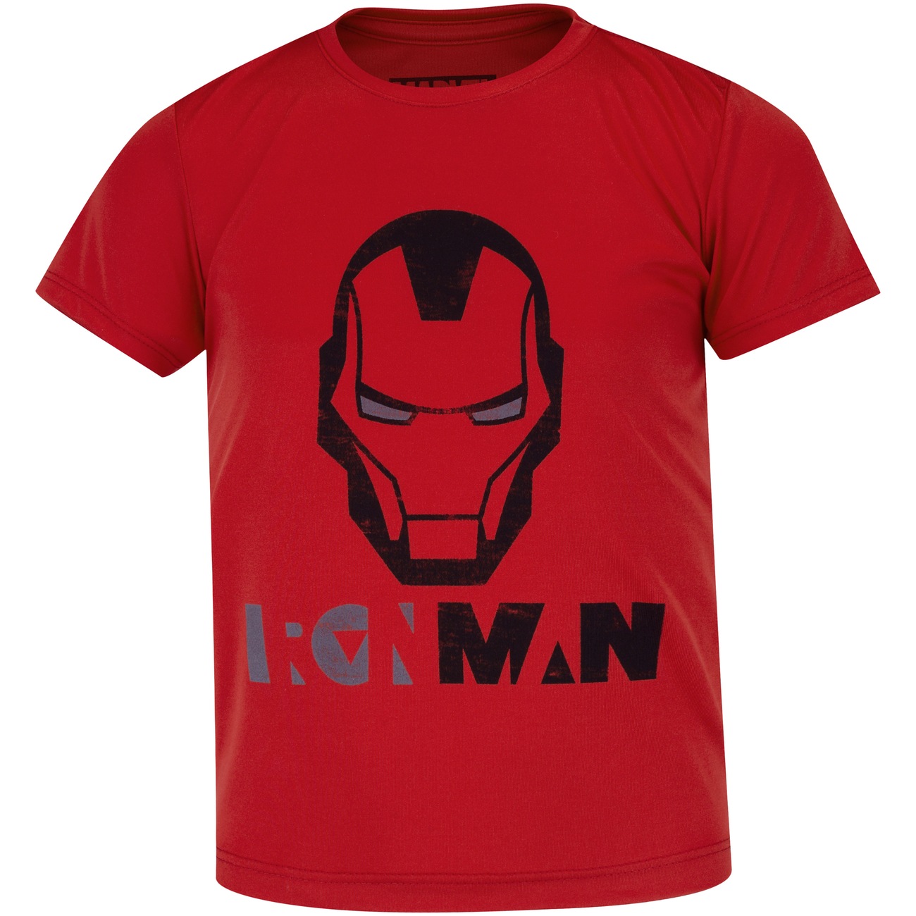 Camiseta Infantil Led Homem de Ferro Manga Curta Marvel