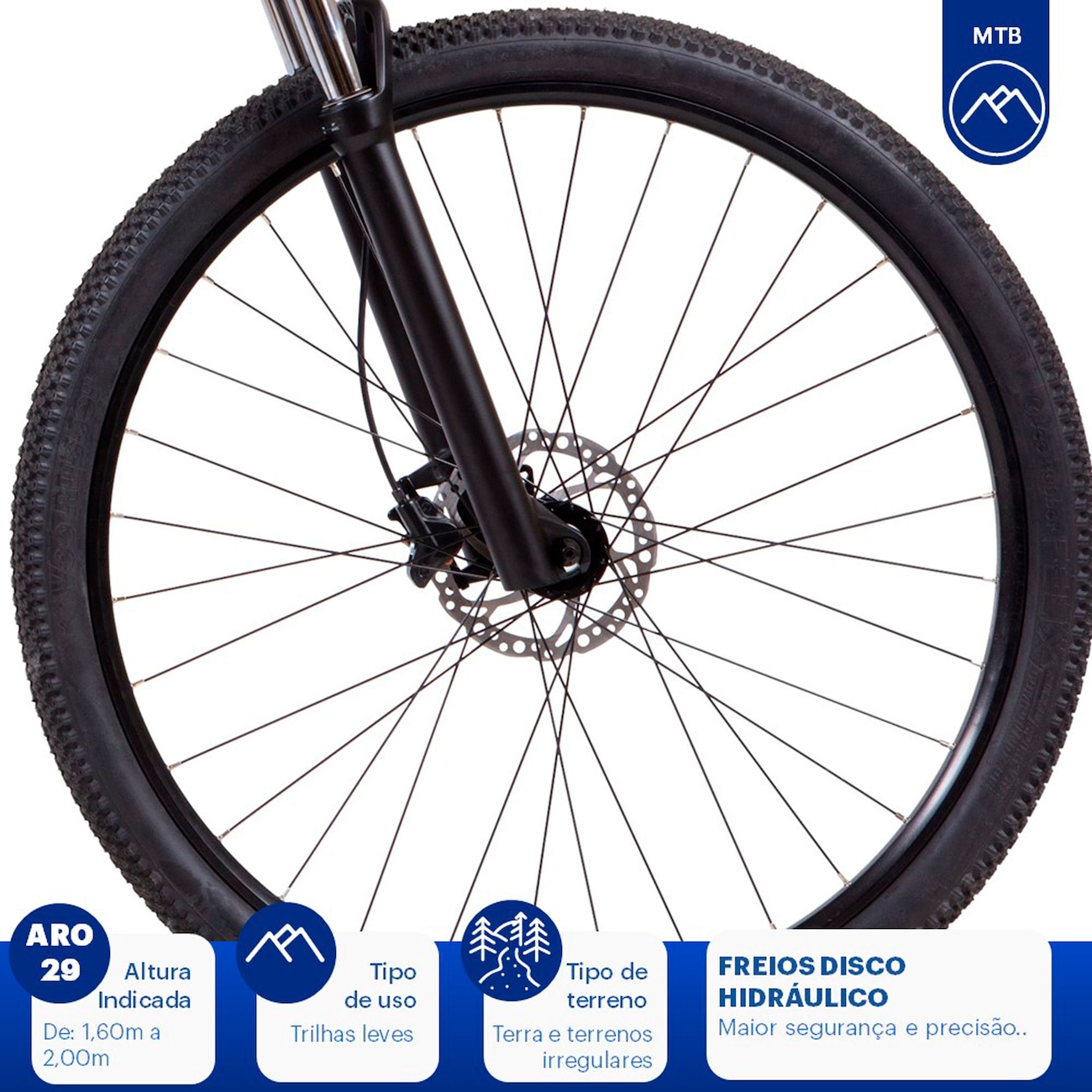 Mountain Bike Caloi Moab Flex - Aro 29 - Freio a Disco Hidráulico - Câmbio  Microshift em Promoção