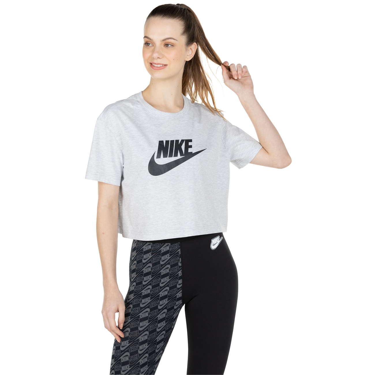 blusa cropped da nike