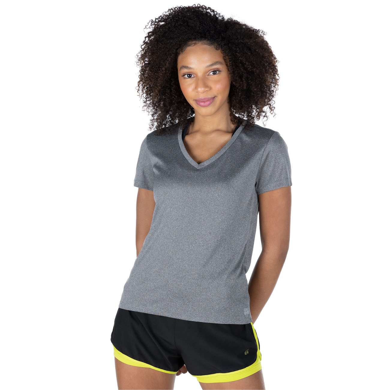 Camiseta Oxer Manga Curta Performance Decote V - Feminina | Centauro