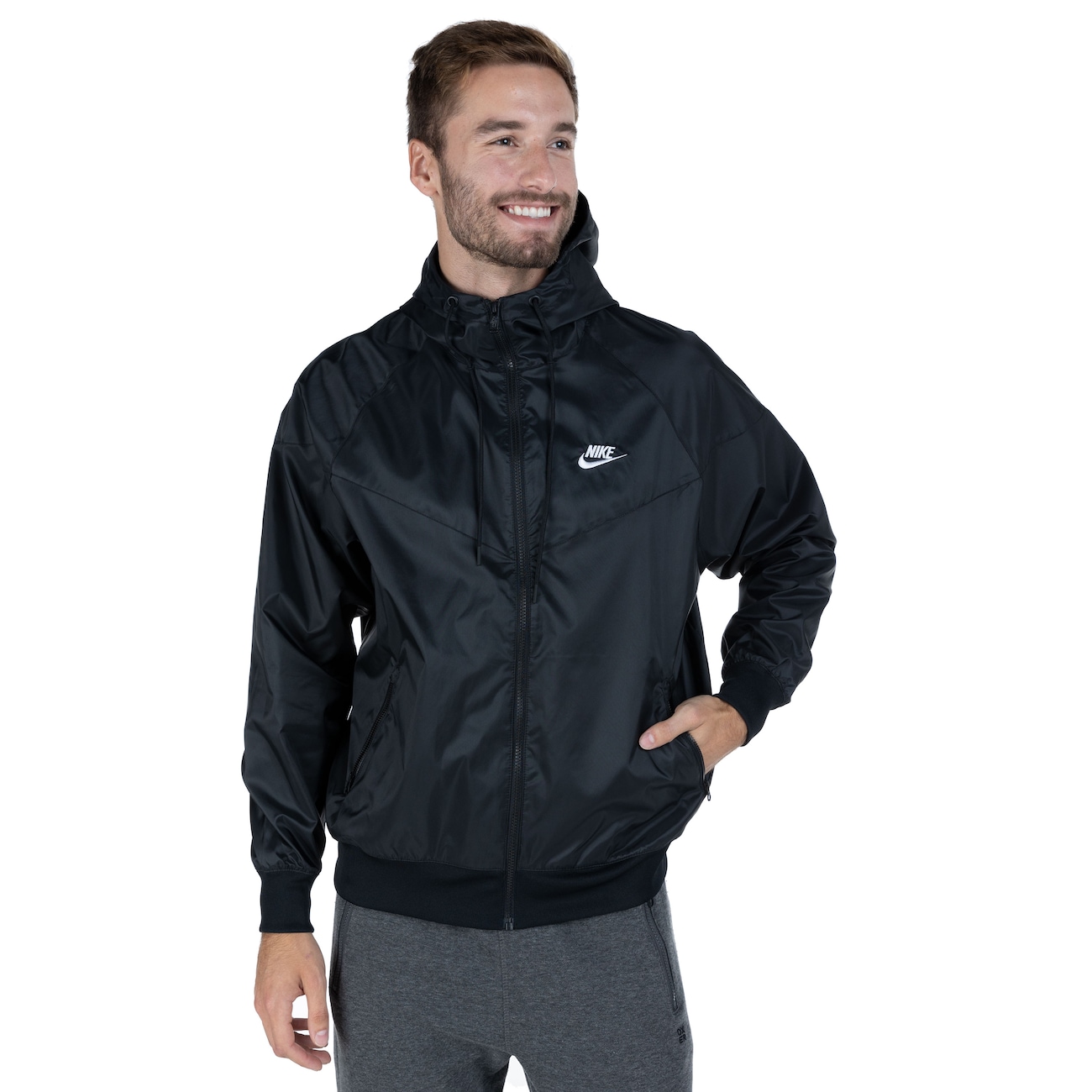 Jaqueta com Capuz Nike Sportwear Windrunner HD Woven Jkt - Masculina