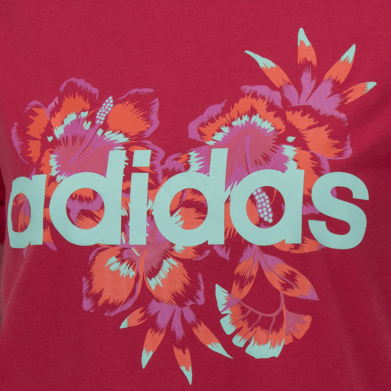 blusa adidas feminina estampada