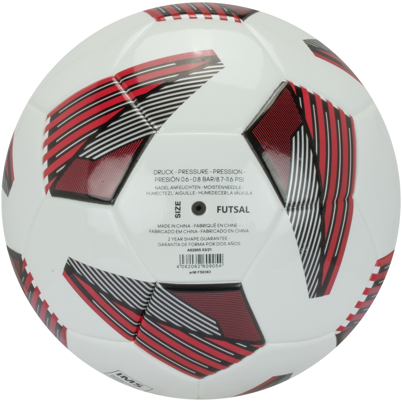 Bola de futebol de salão sonora Yadra 22000150