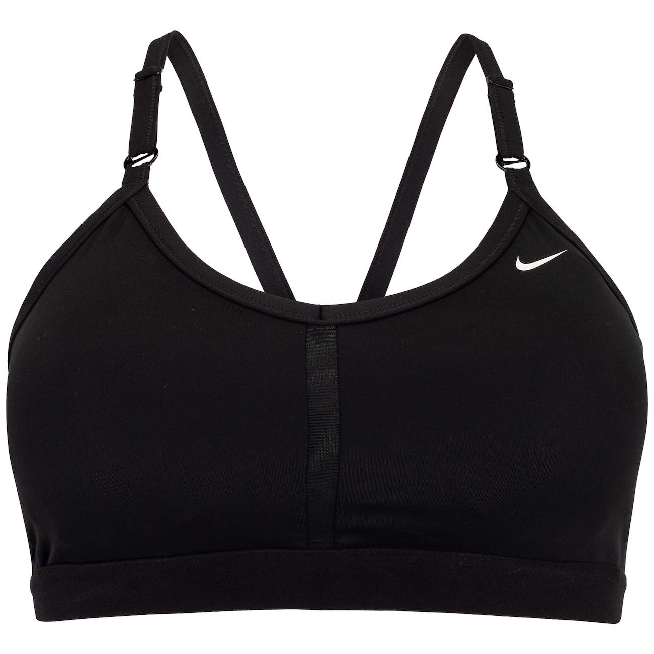 nike black indy bra
