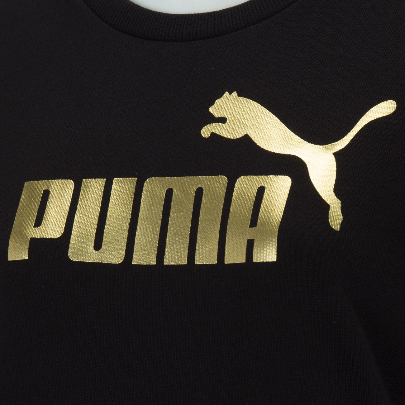Blusão Puma Metallic Logo Crew Tr -  Feminino - Video 1