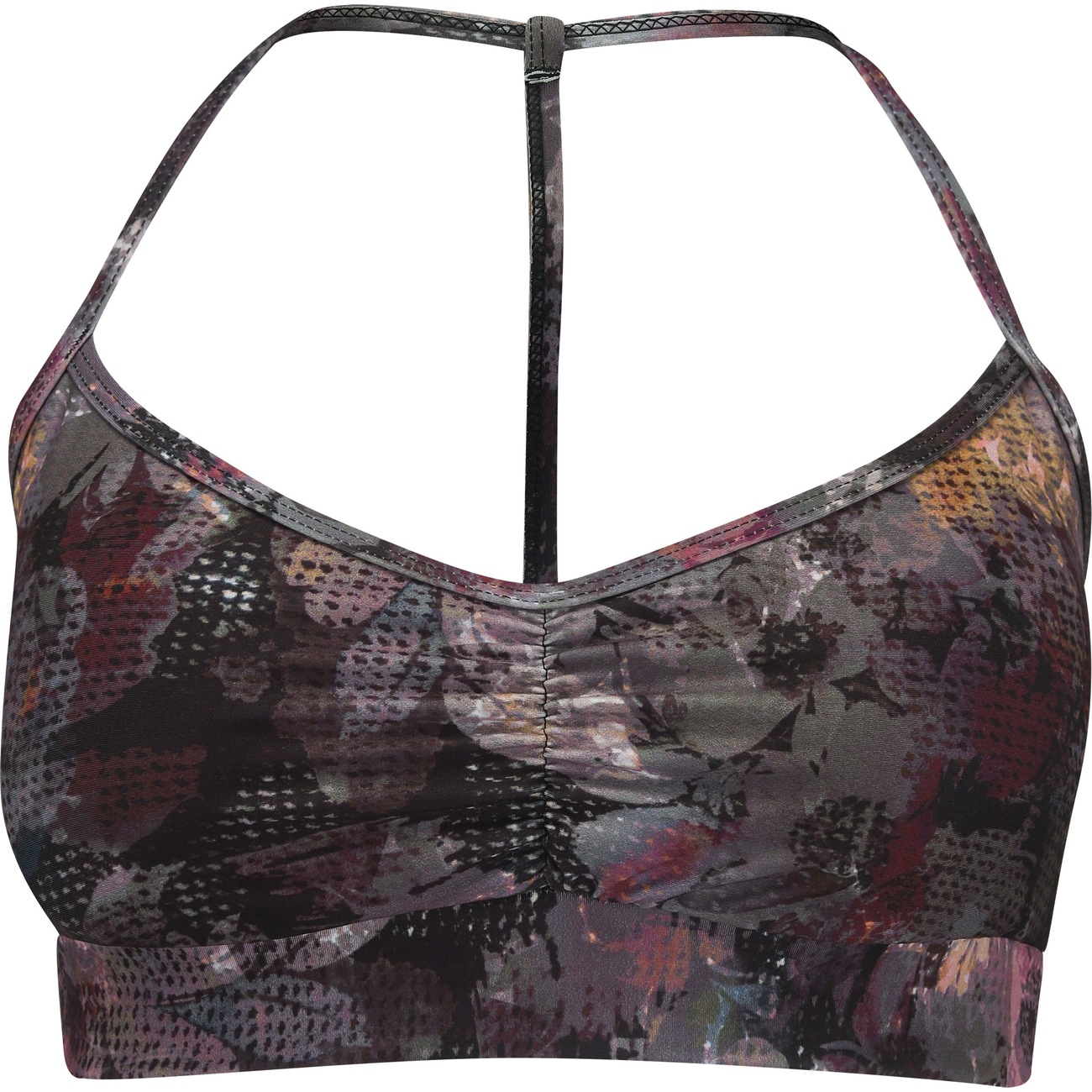 Top Fitness com Bojo Vestem Comfortable Estampa Floral - Adulto - Video 1