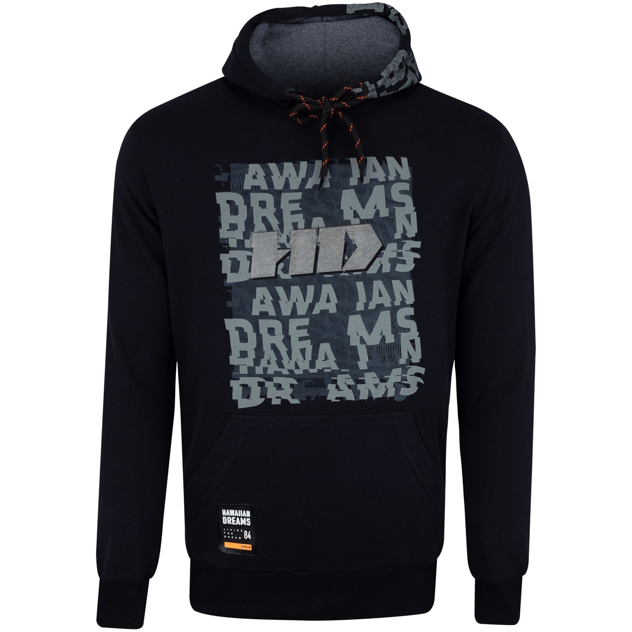 long moletom com capuz jumper