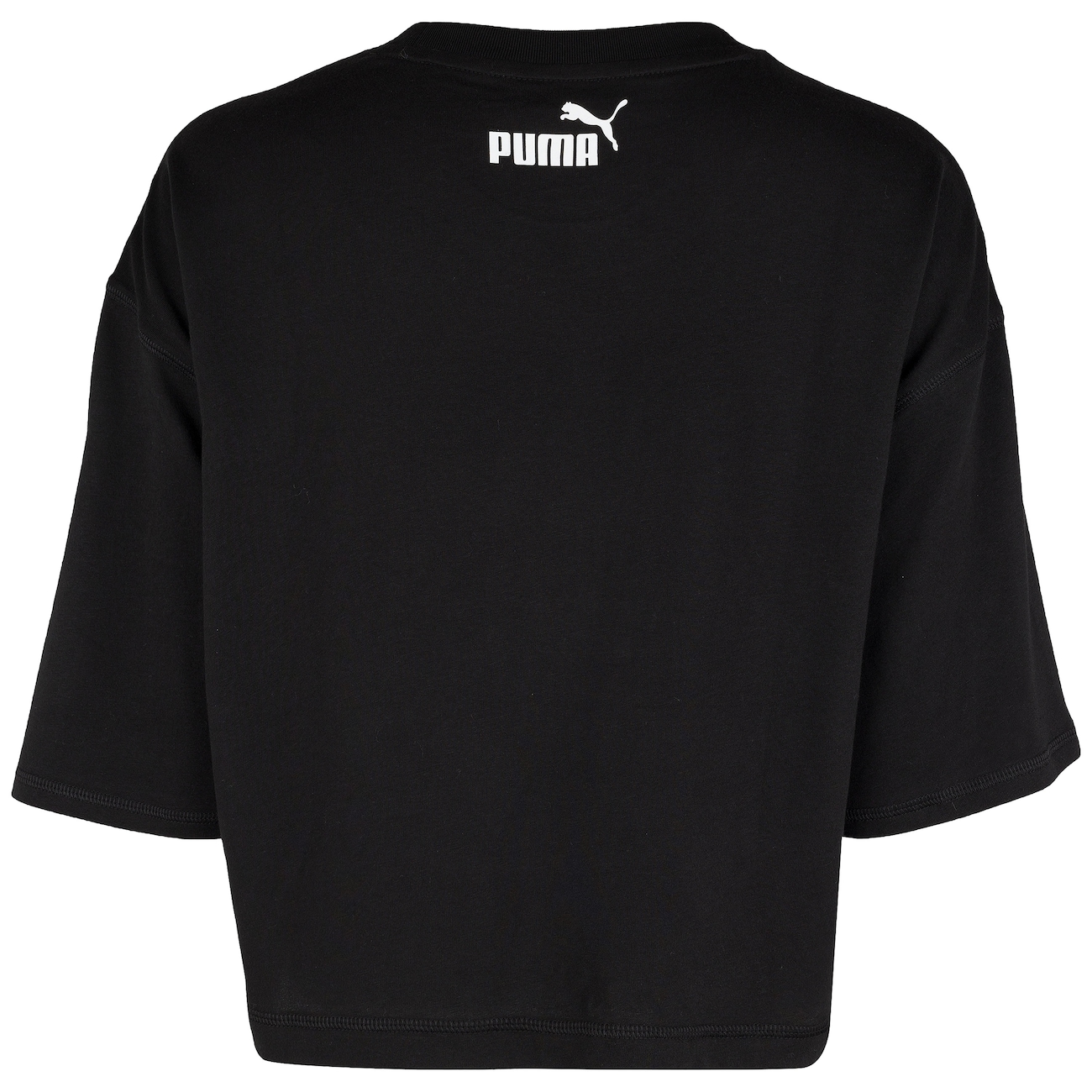 Blusa Feminina Manga Curta Cropped Puma Power Boxy Pocket Tee - Video 1