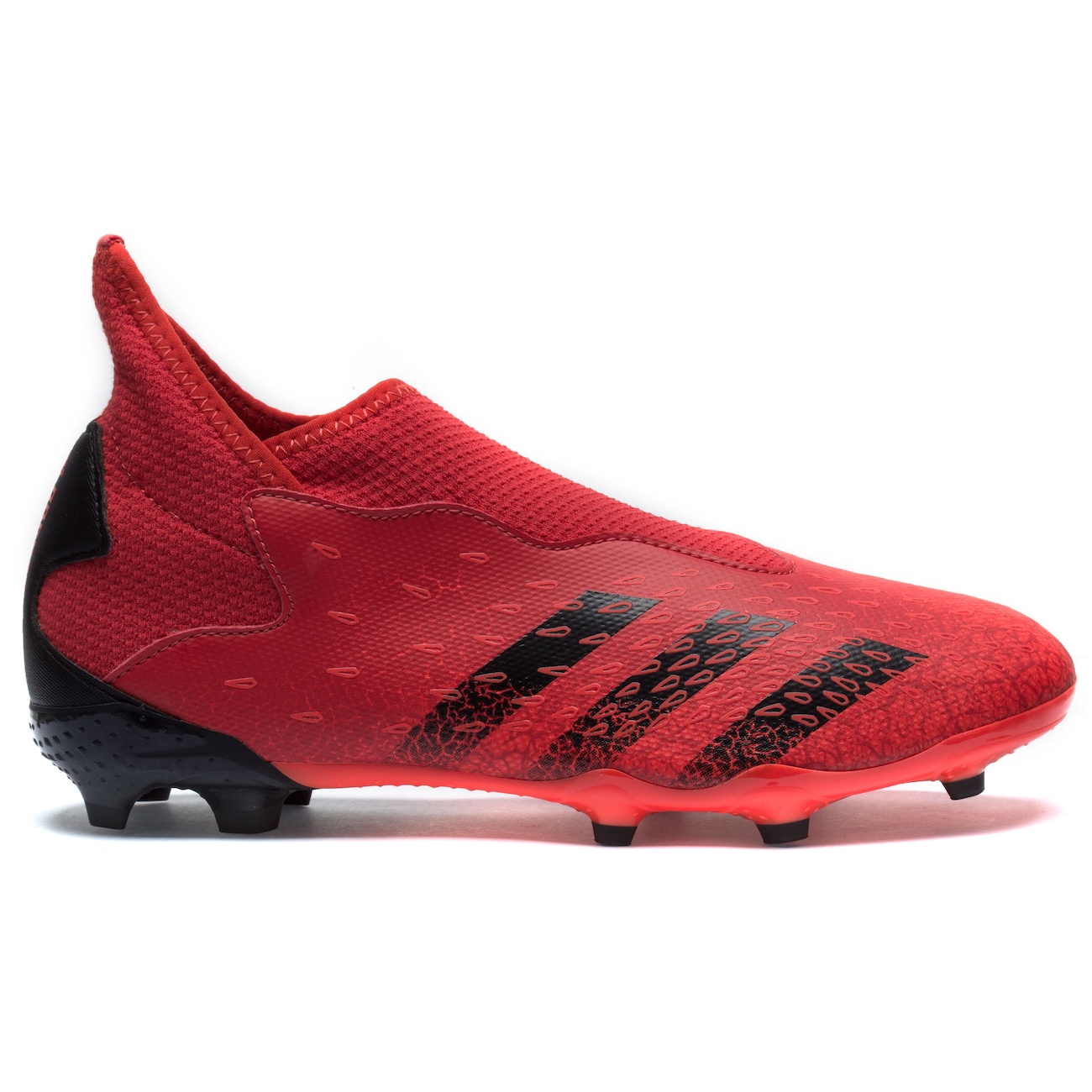adidas Predator レッド FGシューズ Chuteira Predator League Firm/Multi-Ground Infantil - Vermelho
