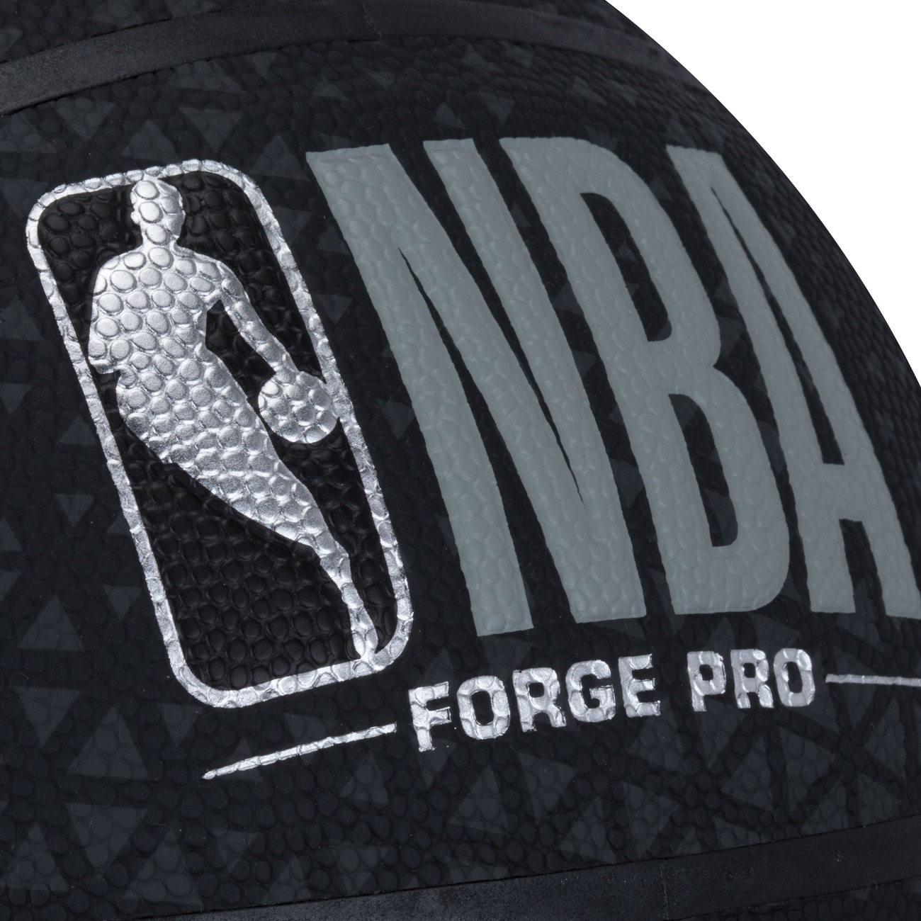 Bola Basquete Wilson nba Forge Pro Printed Original Preto em