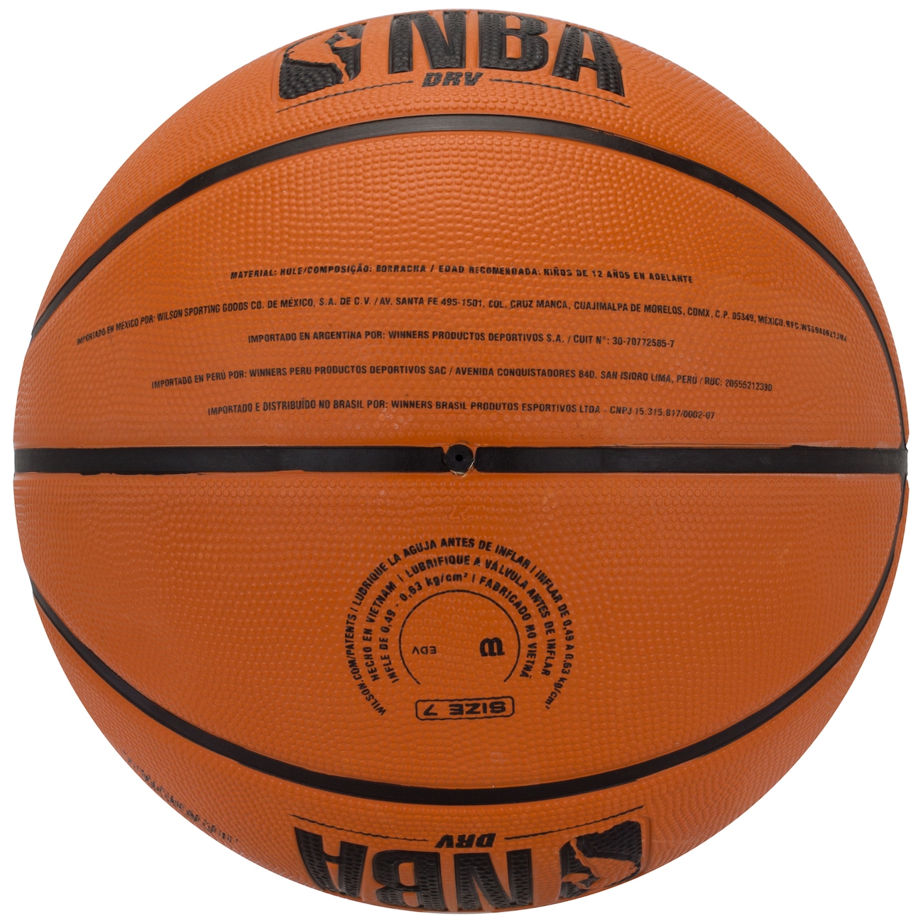 Bola de Basquete KRAFWIN Nitro (Verde - Borracha - 6)