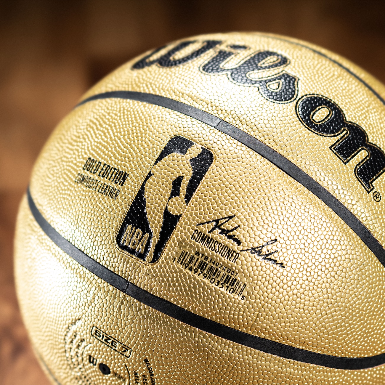 Bola Basquete Wilson NBA Gold Edition Tam 7 