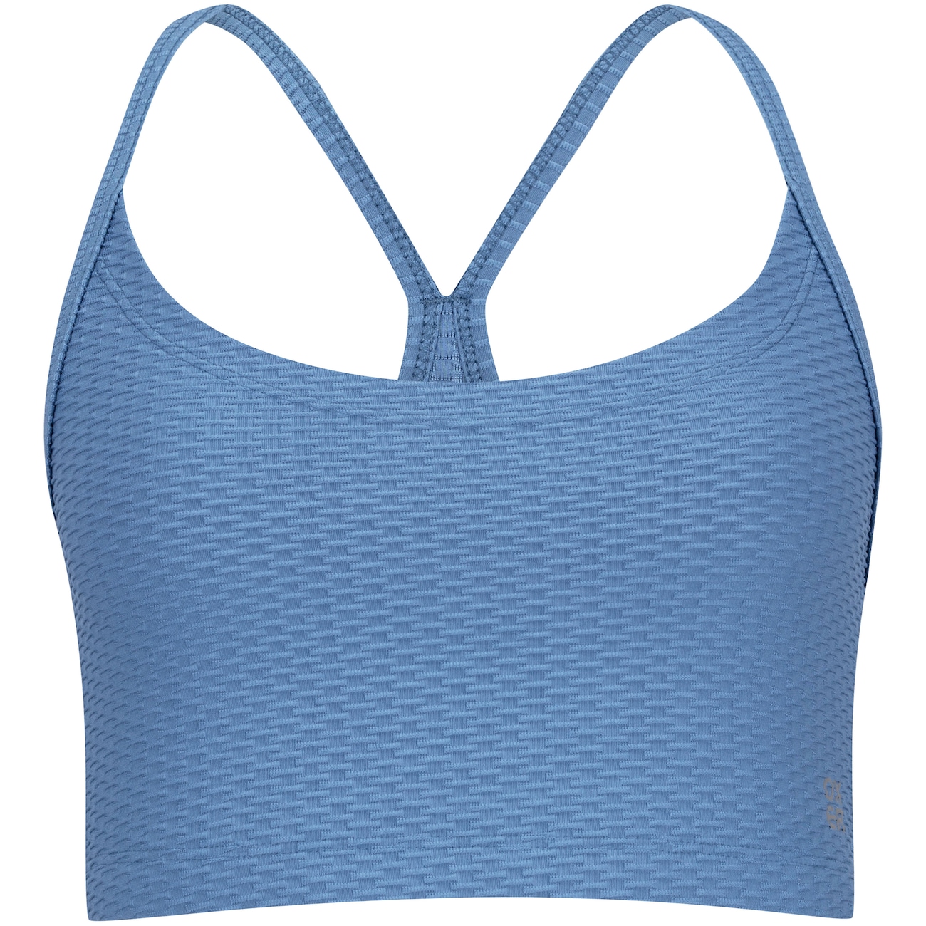 Top Fitness Oxer Alça Fina Textura - Adulto - Video 1