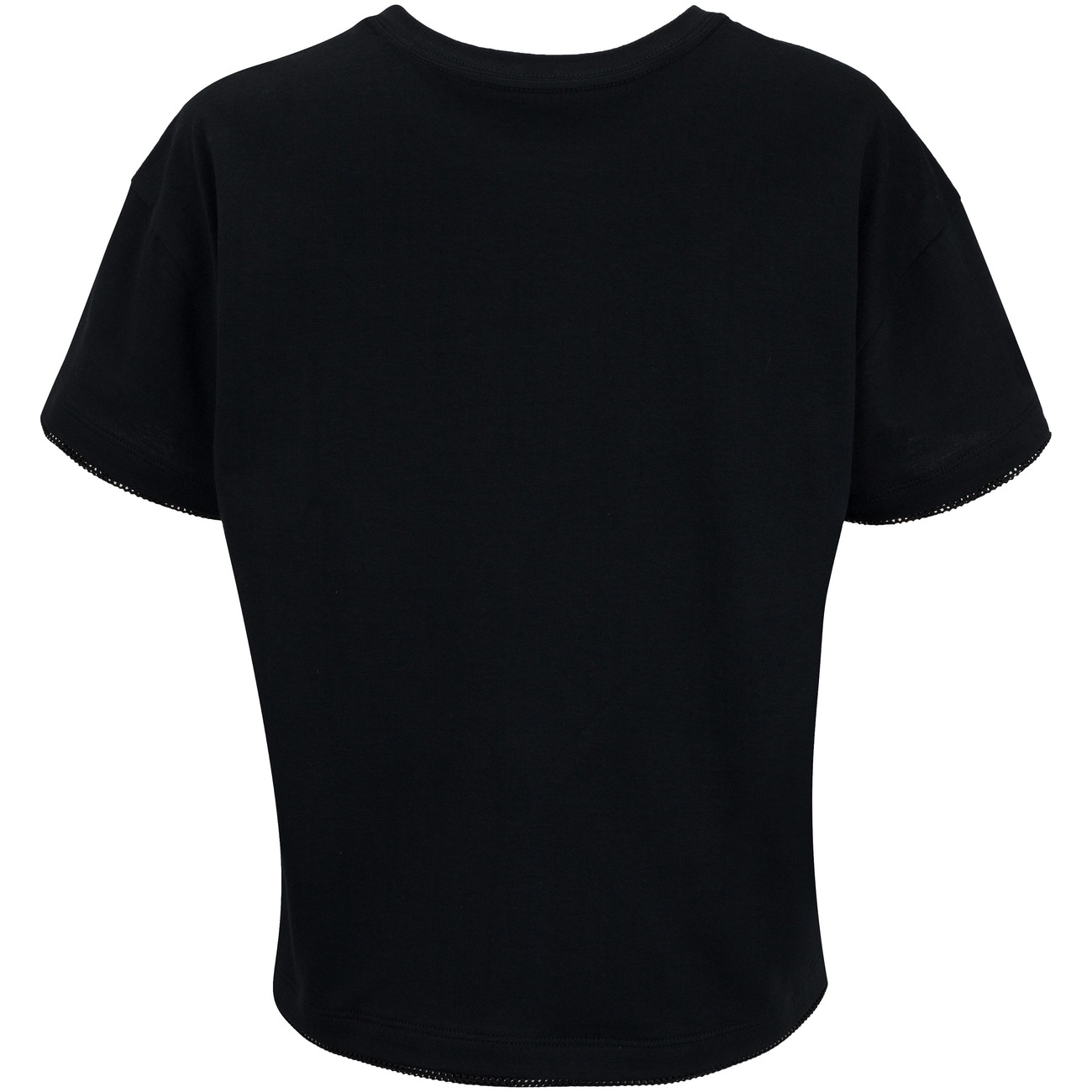 Blusa Cropped Manga Curta Oxer Barra Mesh - Feminina - Video 1