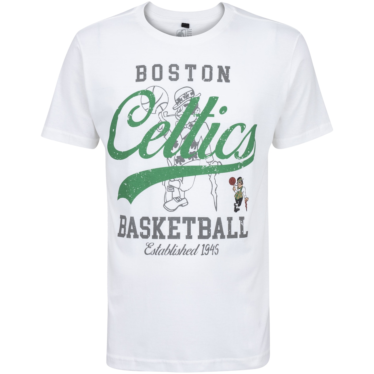 Camiseta Boston Celtics NBA Manga Curta Masculina Estampada N530A