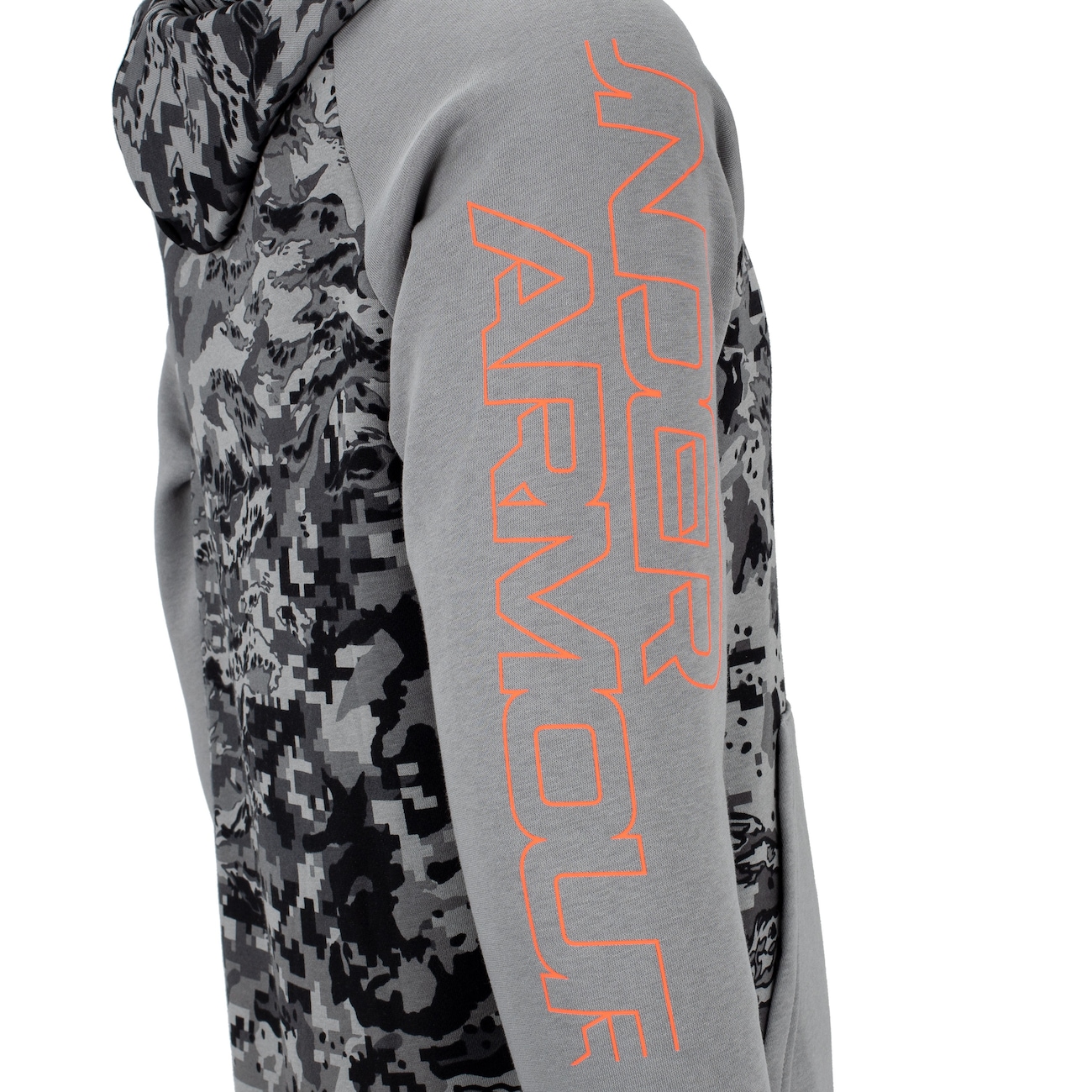 Blusão Under Armour Masculino com Capuz  Rival Fleece Camo - Video 1