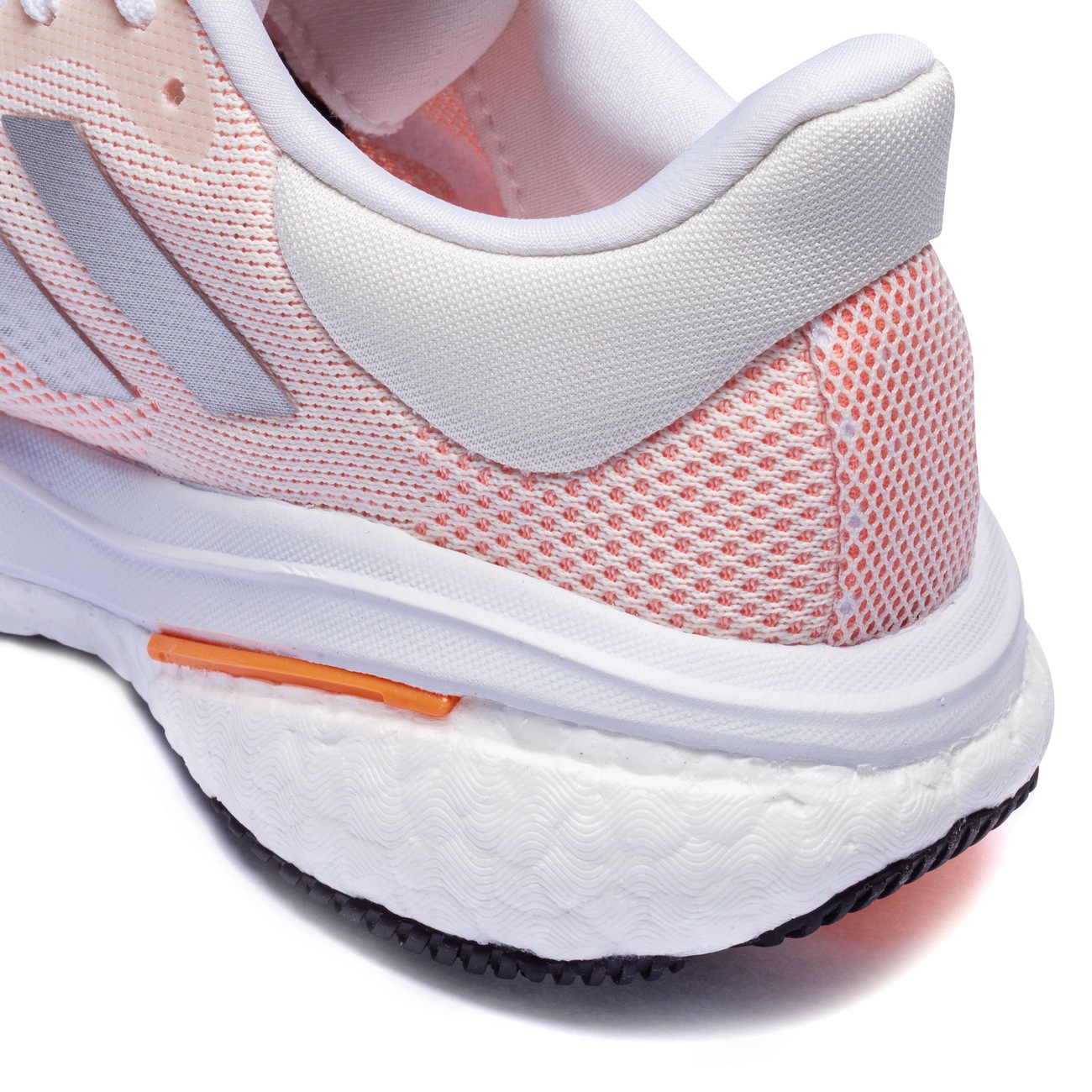 T锚nis solar glide boost feminino  branco e clearance salm茫o