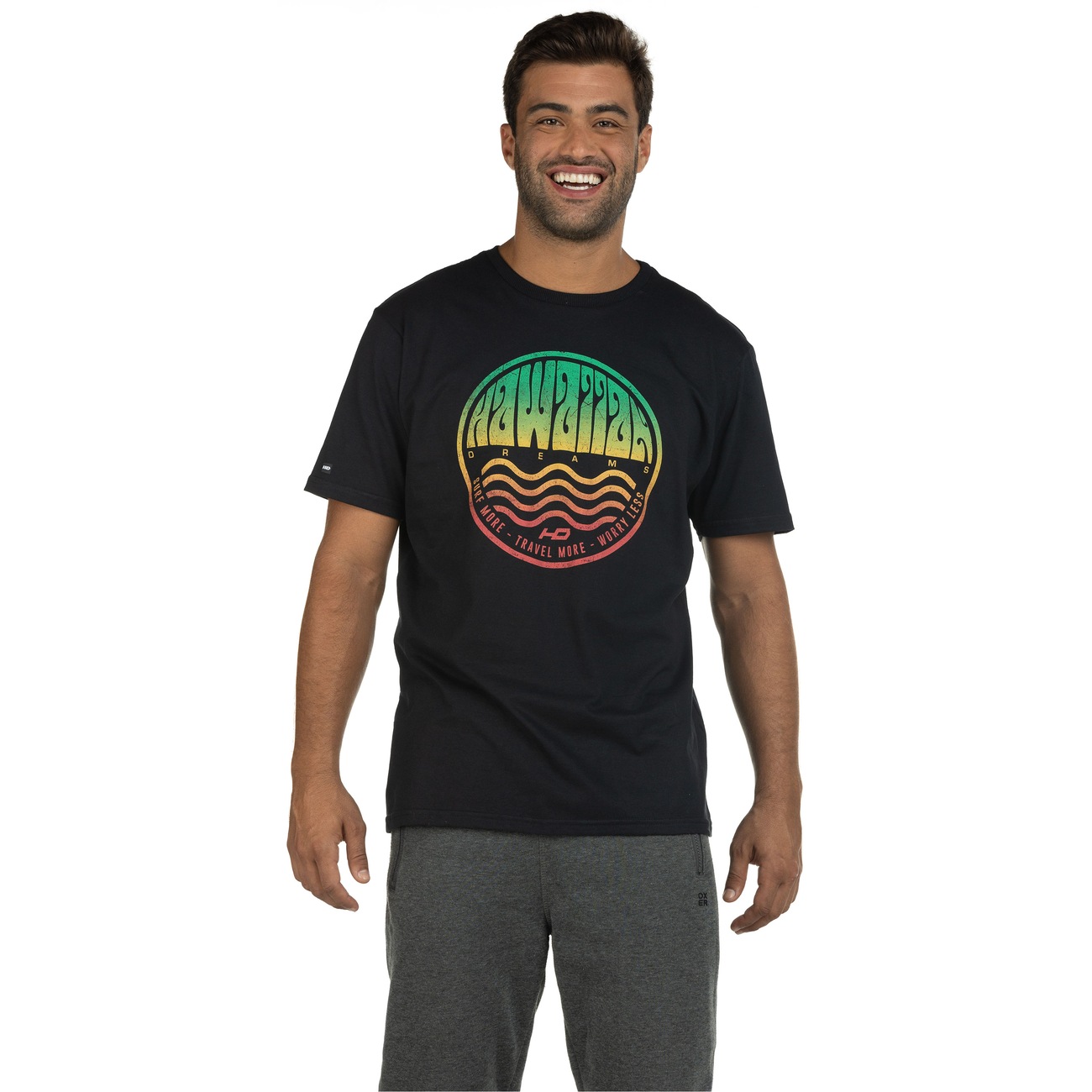 Camiseta HD Manga Curta Estampada 9634B - Masculina | Centauro