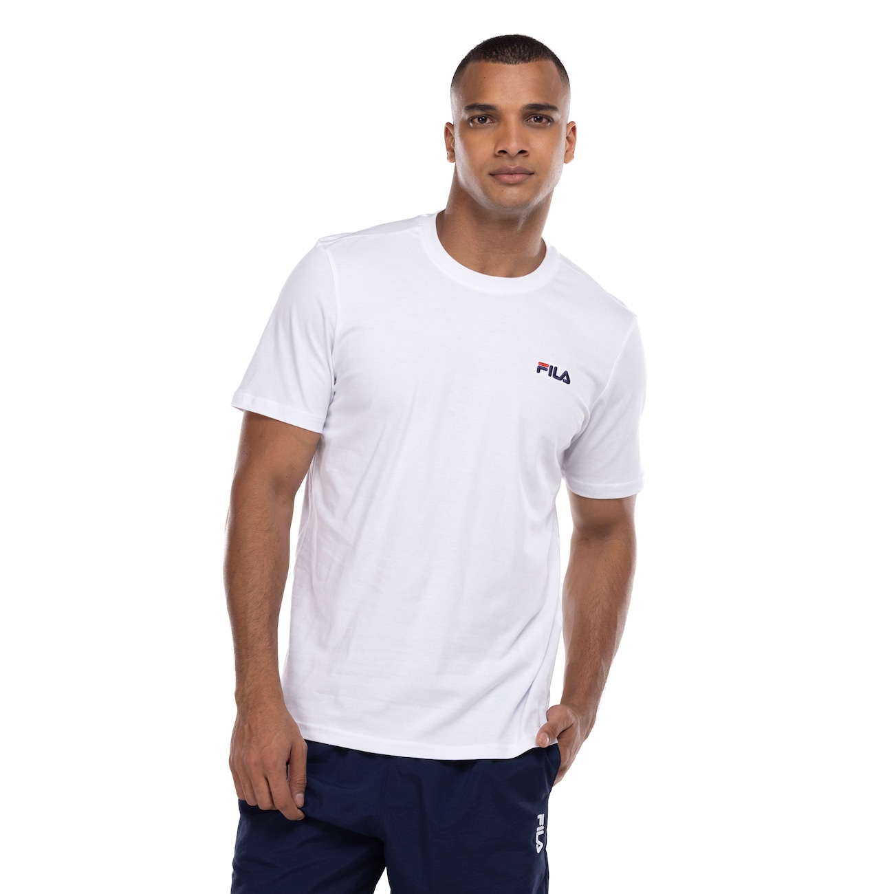 Camiseta Fila Manga Curta Classic - Masculina