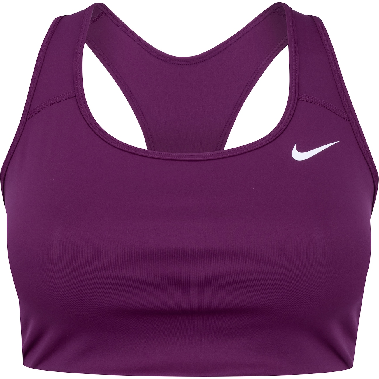 Top W Nk Df Swsh Plus Bra Non Pad - Nike - Preto - Oqvestir